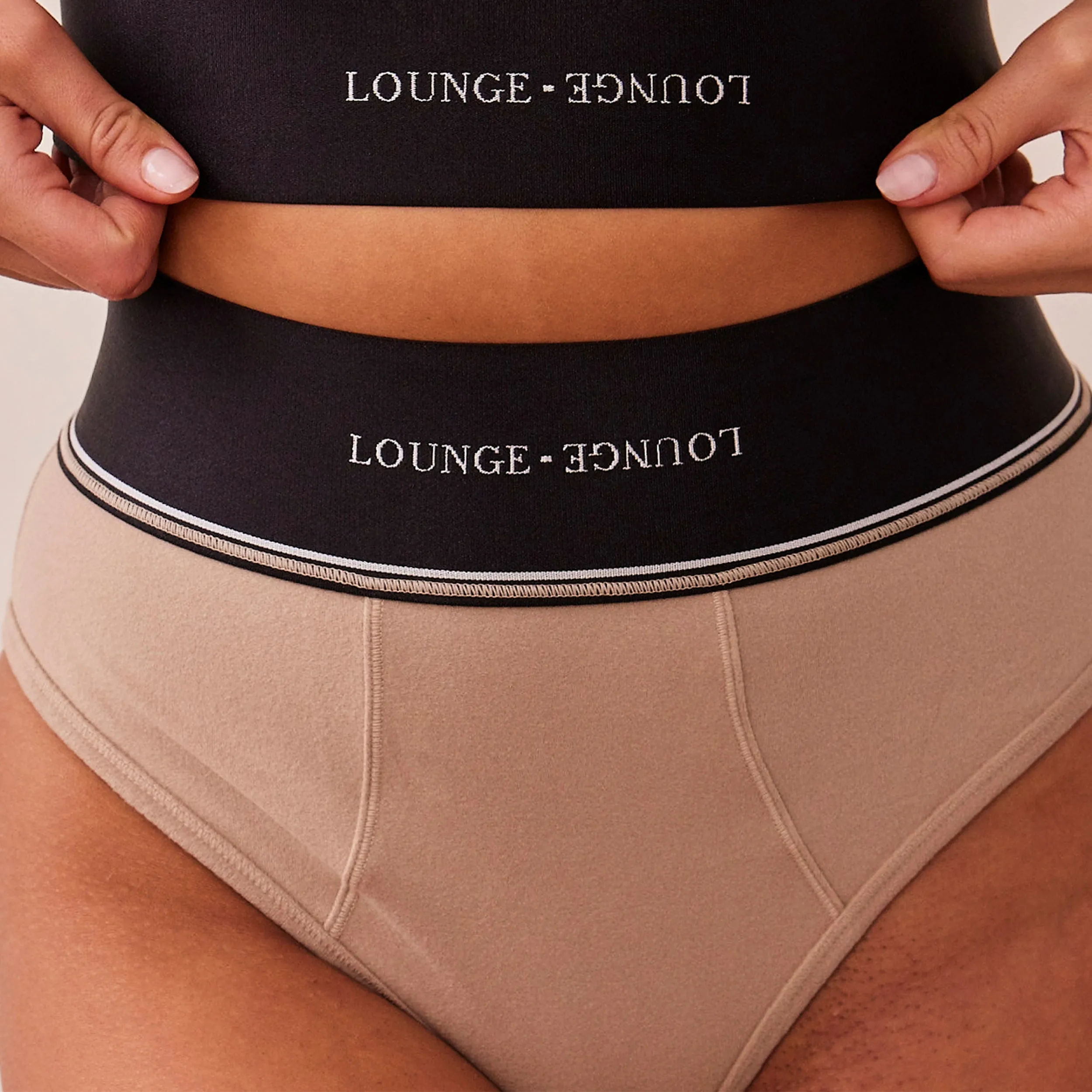 Loungerie Briefs - Mink sold by Lounge Underwear product image thumbnail 4