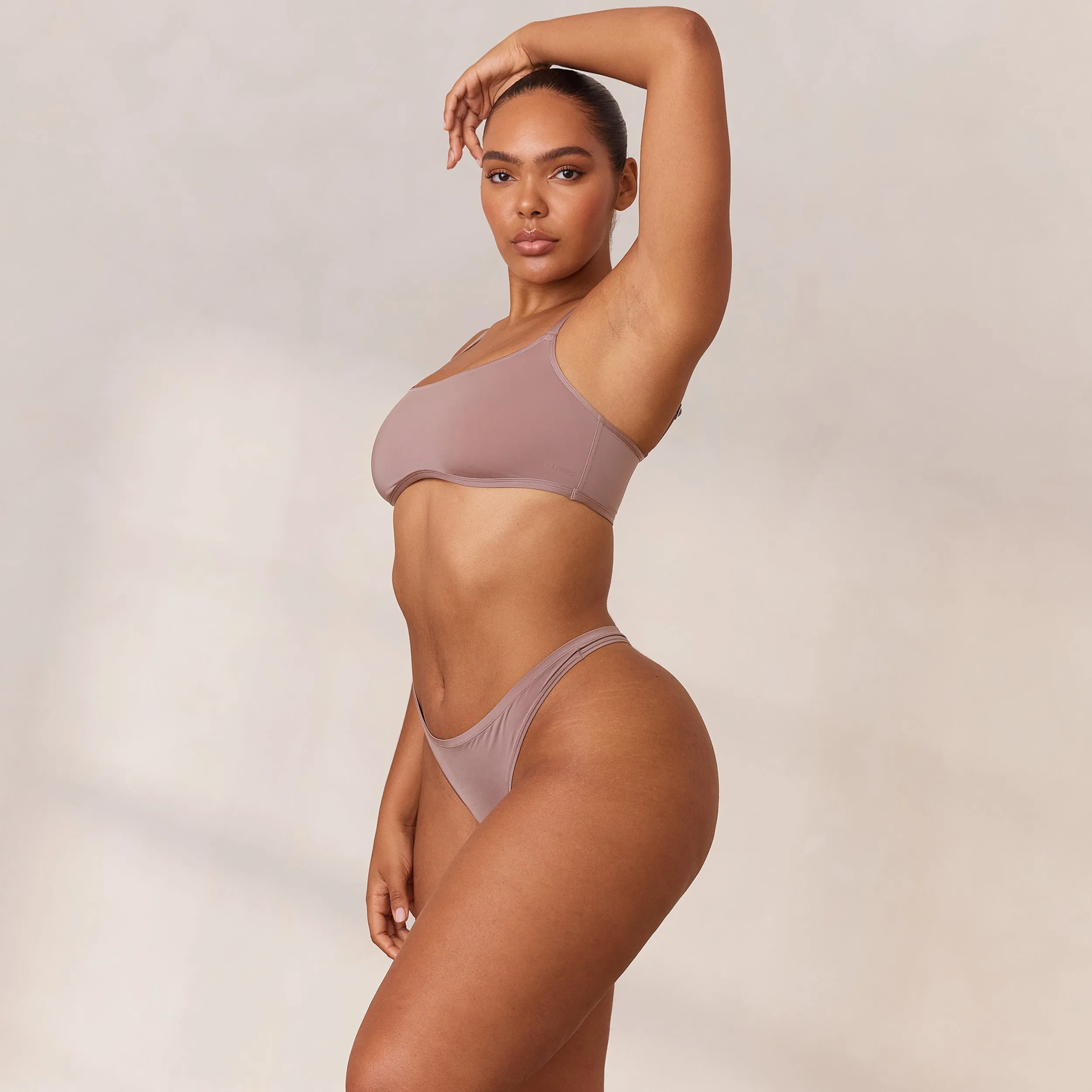 Barely There Bralette - Mauve sold by Lounge Underwear product image thumbnail 5