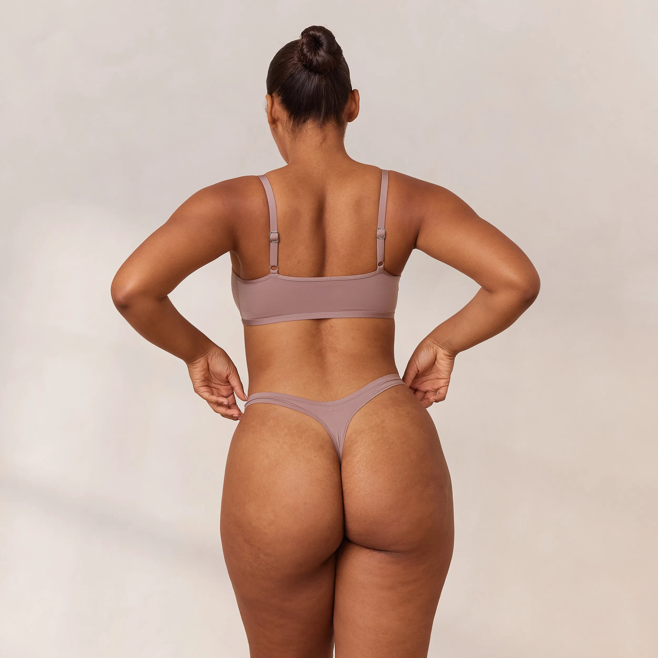 Barely There Bralette - Mauve sold by Lounge Underwear product image thumbnail 4