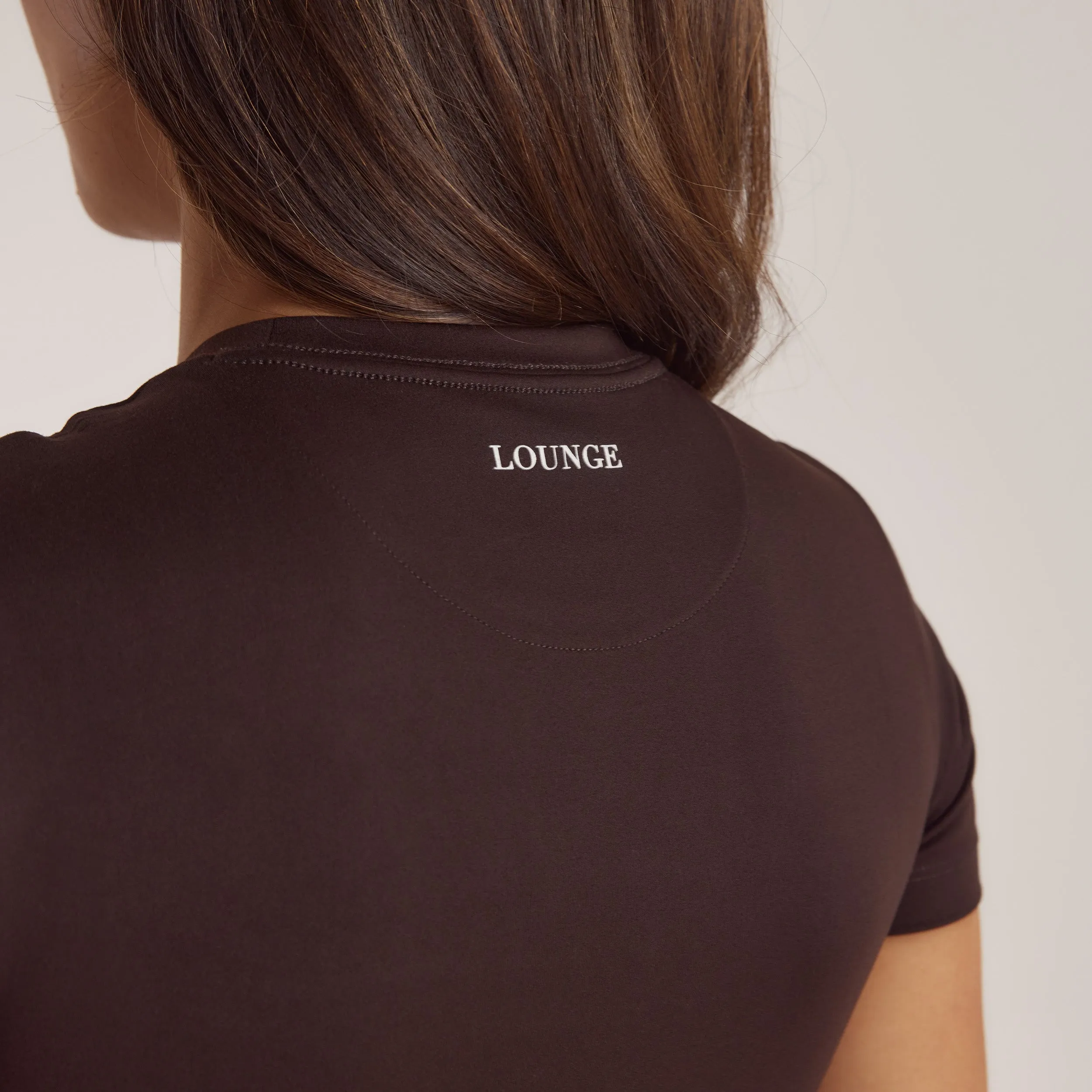 Classic Fitted Top - Coffee Bean sold by Lounge Underwear product image thumbnail 4