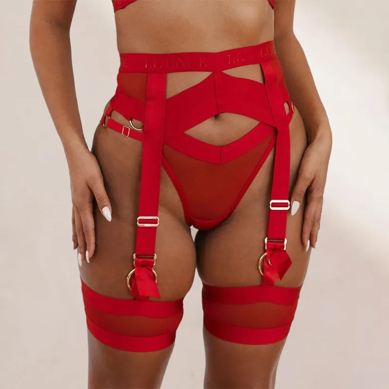 Venus Intimates Thong & Suspender Belt sold by Lounge Underwear