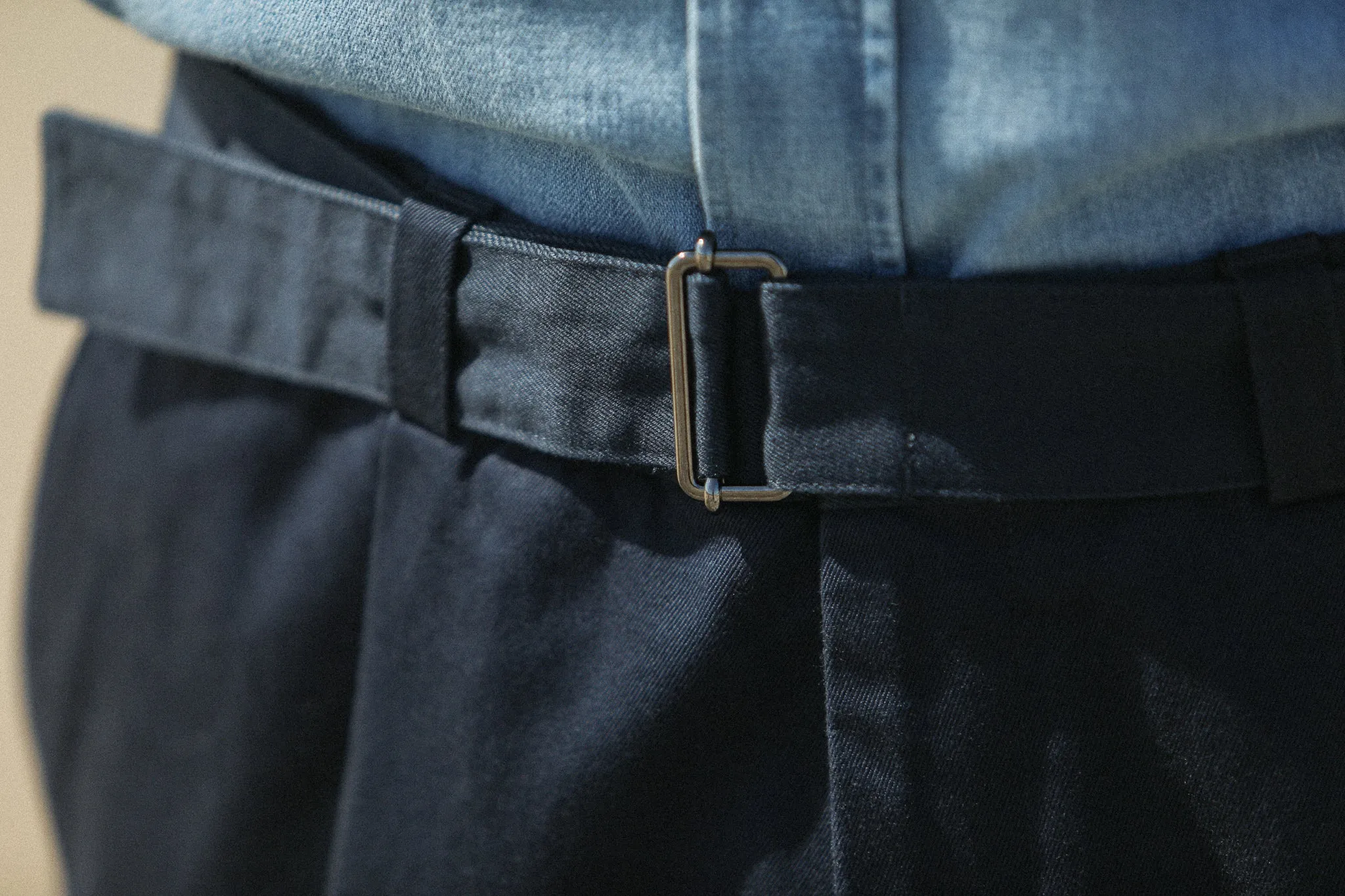 Chino type II - Twill Navy sold by Drapeau noir product image thumbnail 5