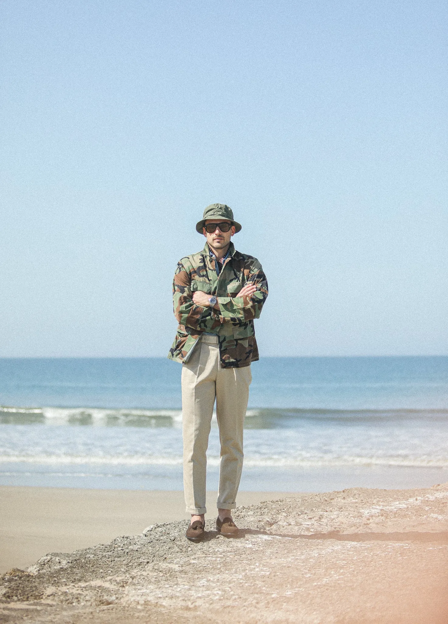 Chino Type II - Twill Beige sold by Drapeau noir product image thumbnail 2