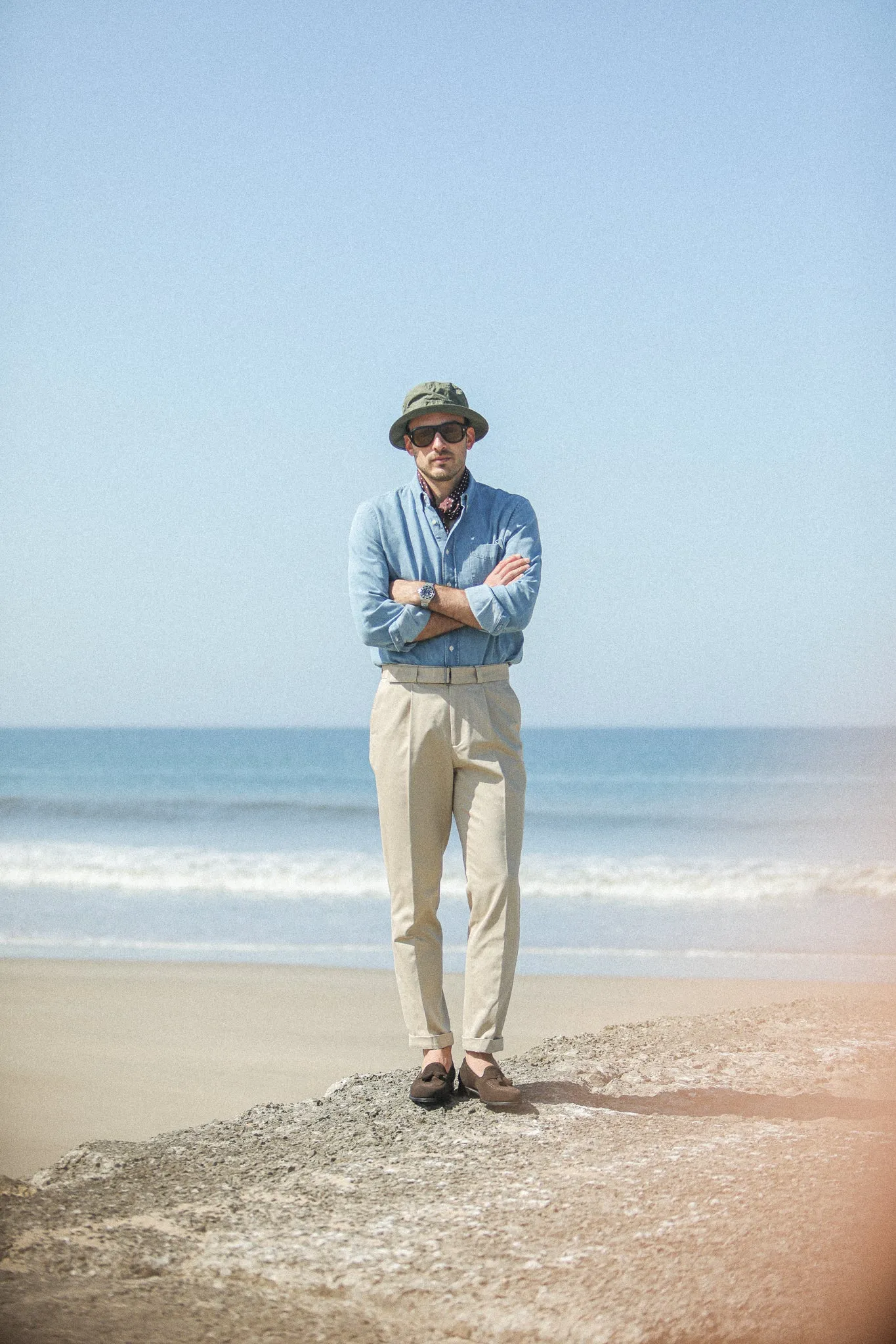 Chino Type II - Twill Beige sold by Drapeau noir product image thumbnail 4