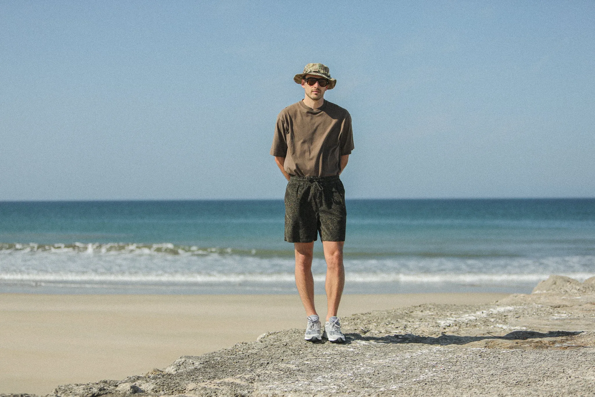 Beach Shorts - Velours Japonais Paisley sold by Drapeau noir product image thumbnail 3
