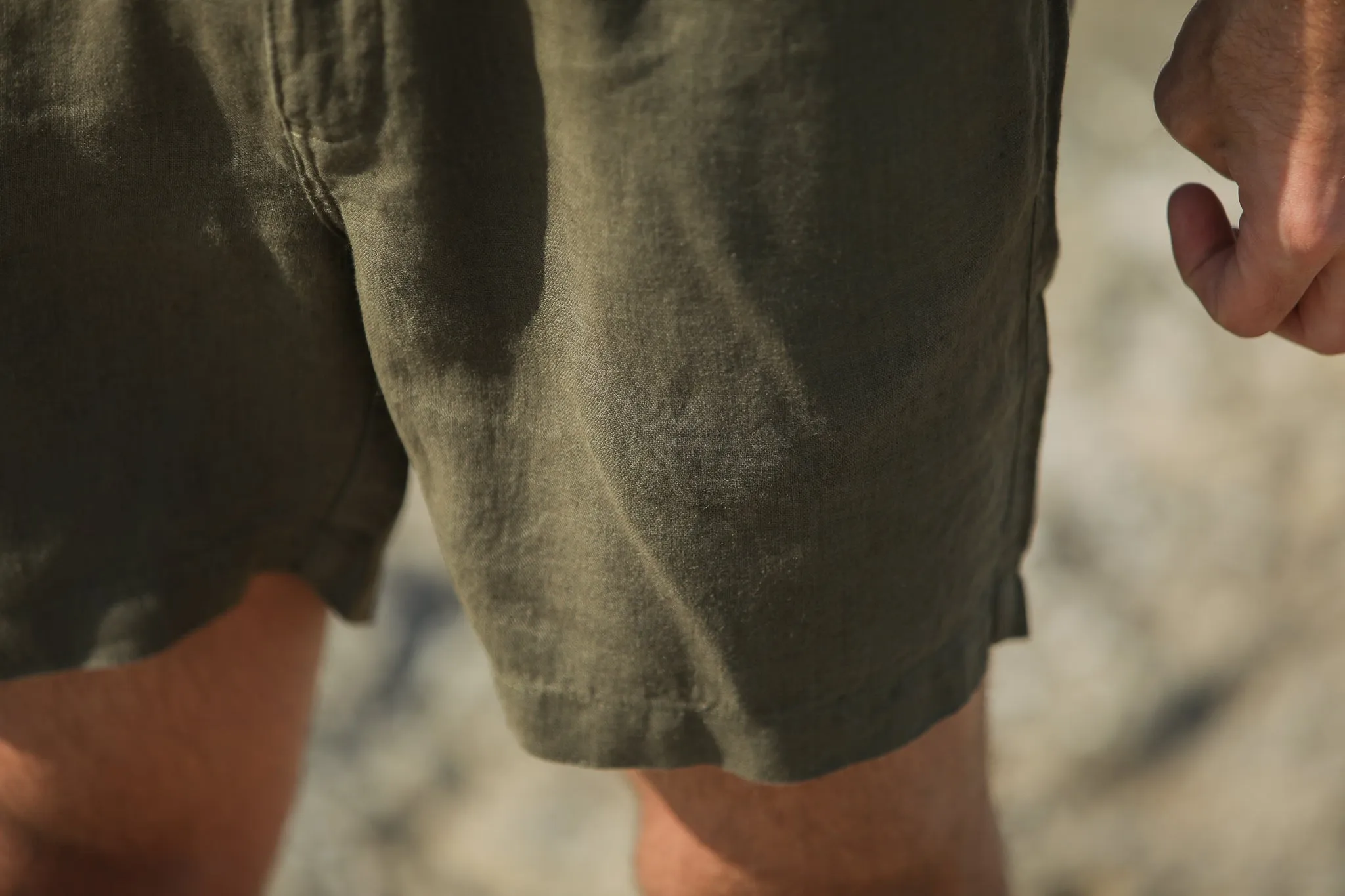 City Short - Lin Khaki sold by Drapeau noir product image thumbnail 5