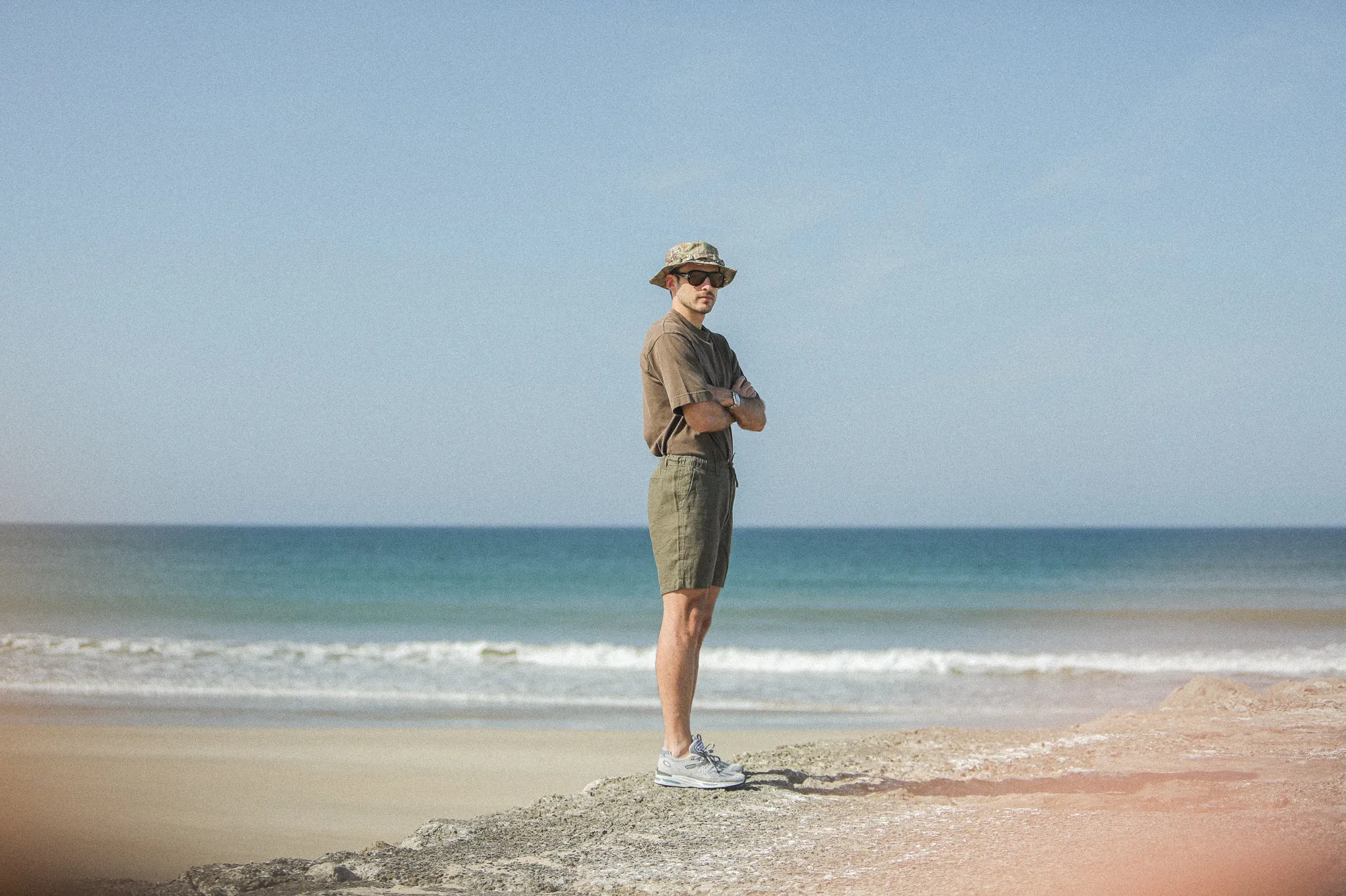 City Short - Lin Khaki sold by Drapeau noir product image thumbnail 3