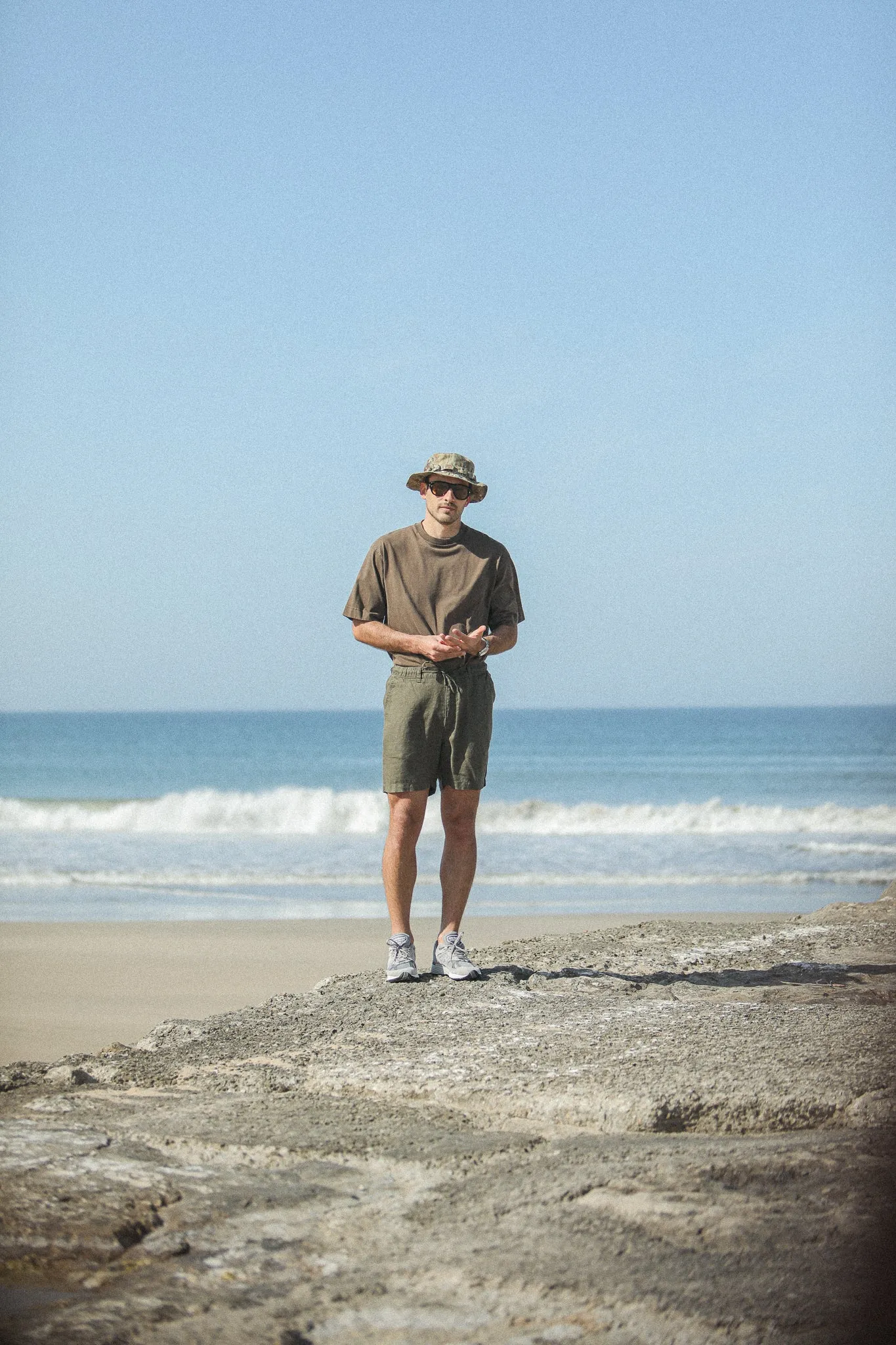 City Short - Lin Khaki sold by Drapeau noir product image thumbnail 4
