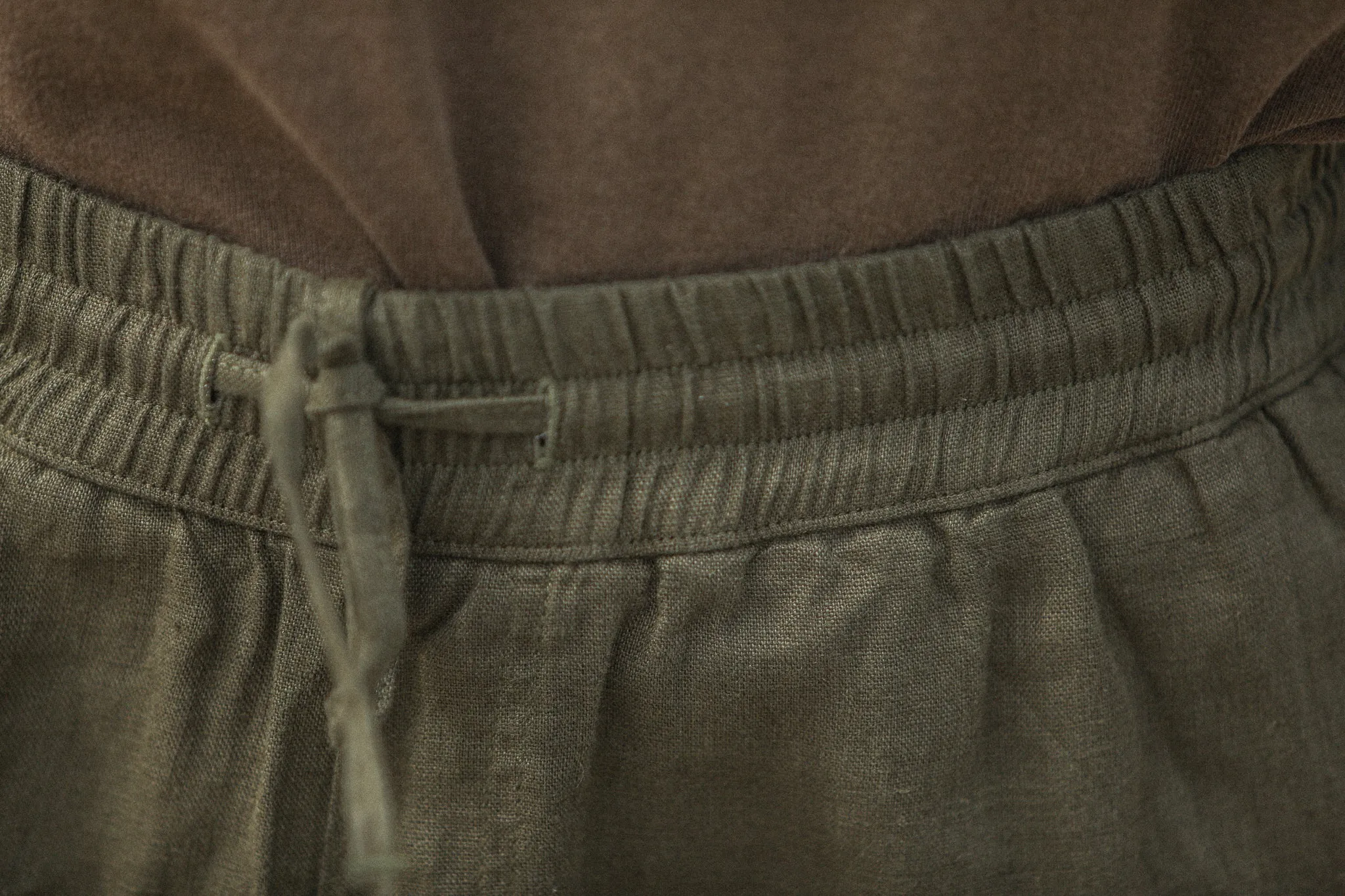Beach Short Lin Khaki sold by Drapeau noir product image thumbnail 4