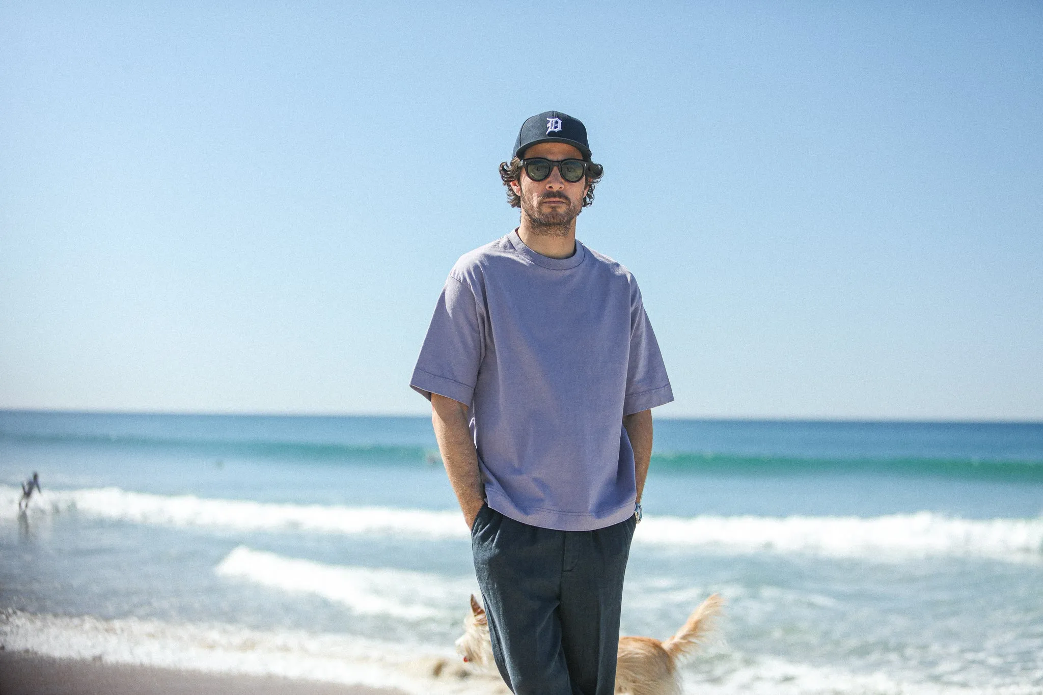Tee-Shirt Oversize Acid Wash Lilac sold by Drapeau noir product image thumbnail 3