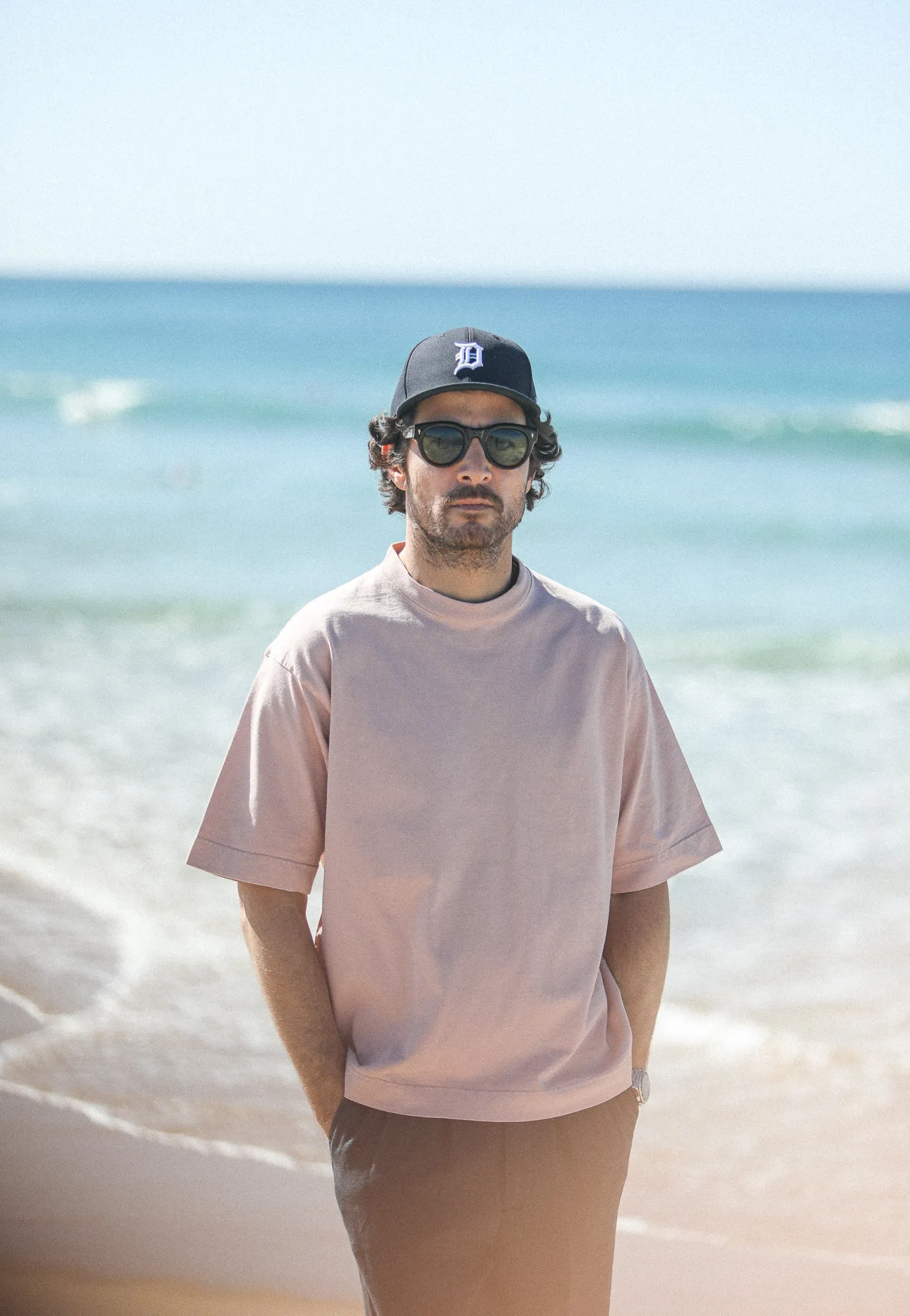 Tee-Shirt Oversize Acid Wash Faded Pink sold by Drapeau noir product image thumbnail 5