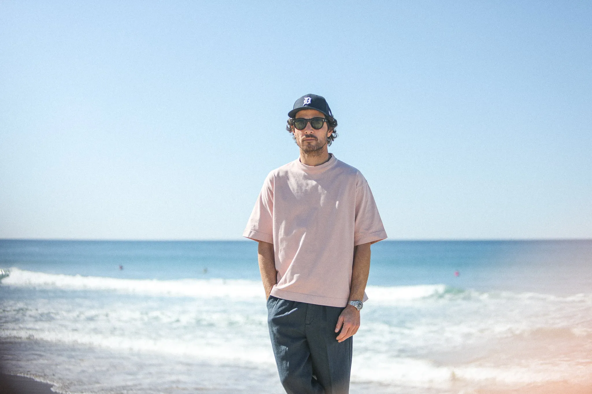 Tee-Shirt Oversize Acid Wash Faded Pink sold by Drapeau noir product image thumbnail 4