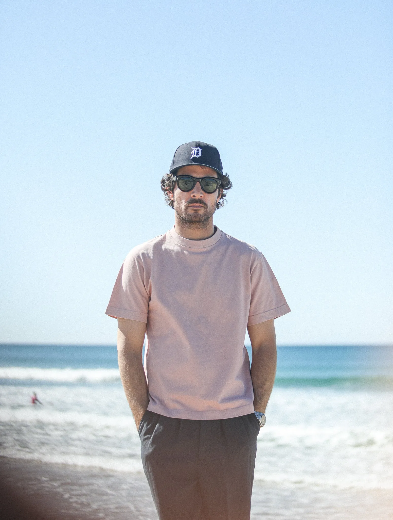 Tee-Shirt Confort Acid Wash Faded Pink sold by Drapeau noir product image thumbnail 4