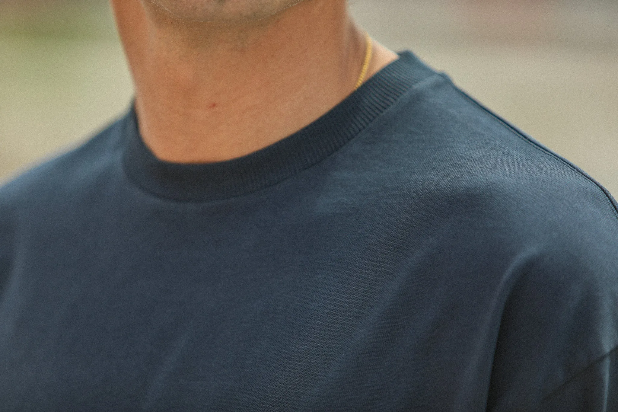 Tee-Shirt Oversized Acid Wash Indigo sold by Drapeau noir product image thumbnail 5