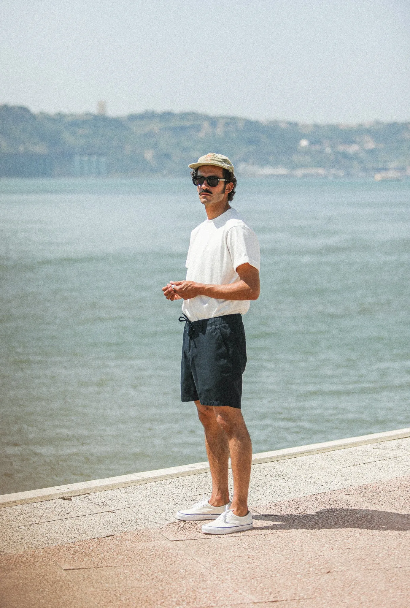 City Short Twill Navy sold by Drapeau noir product image thumbnail 2