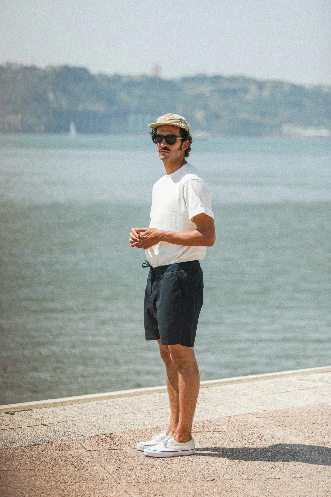 City Short Twill Navy sold by Drapeau noir product image thumbnail 4