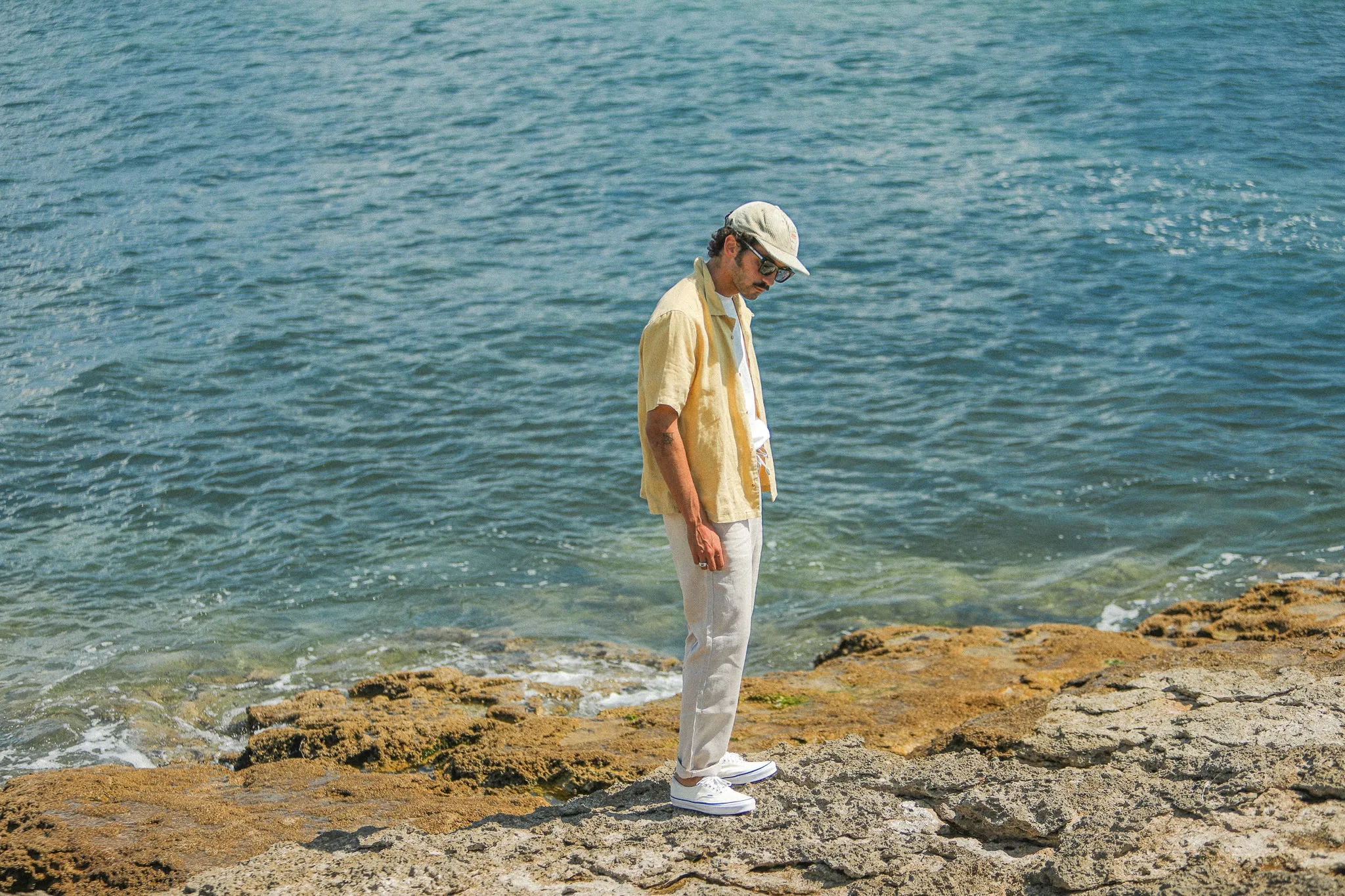City Pant Lin Beige / Crème sold by Drapeau noir product image thumbnail 5