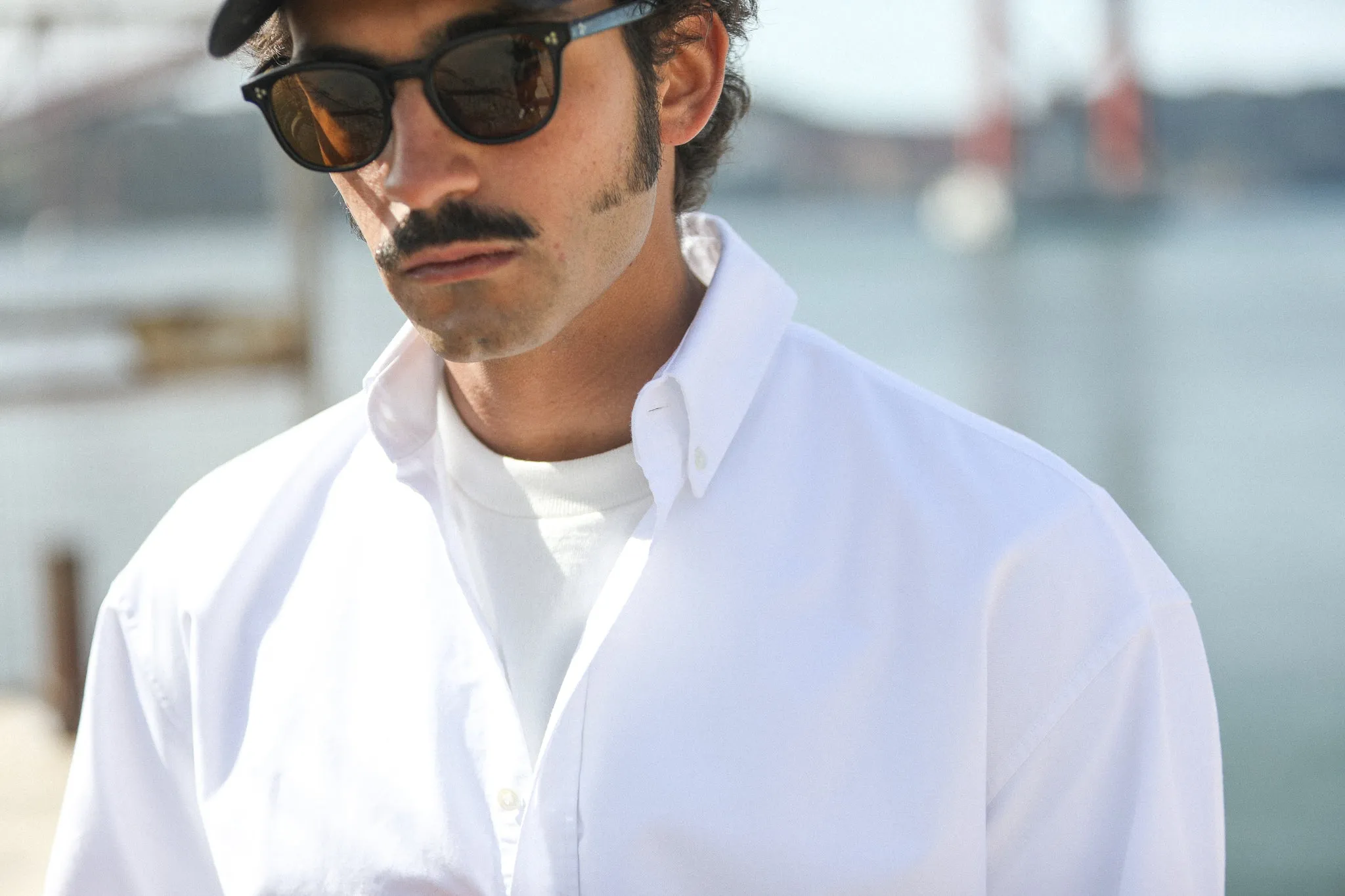 Chemise Oxford White - Modern Fit sold by Drapeau noir product image thumbnail 5