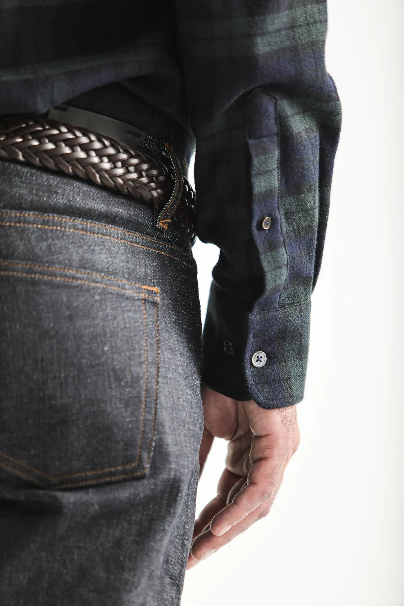 Chemise Flanelle Blackwatch - Retro Fit sold by Drapeau noir product image thumbnail 3