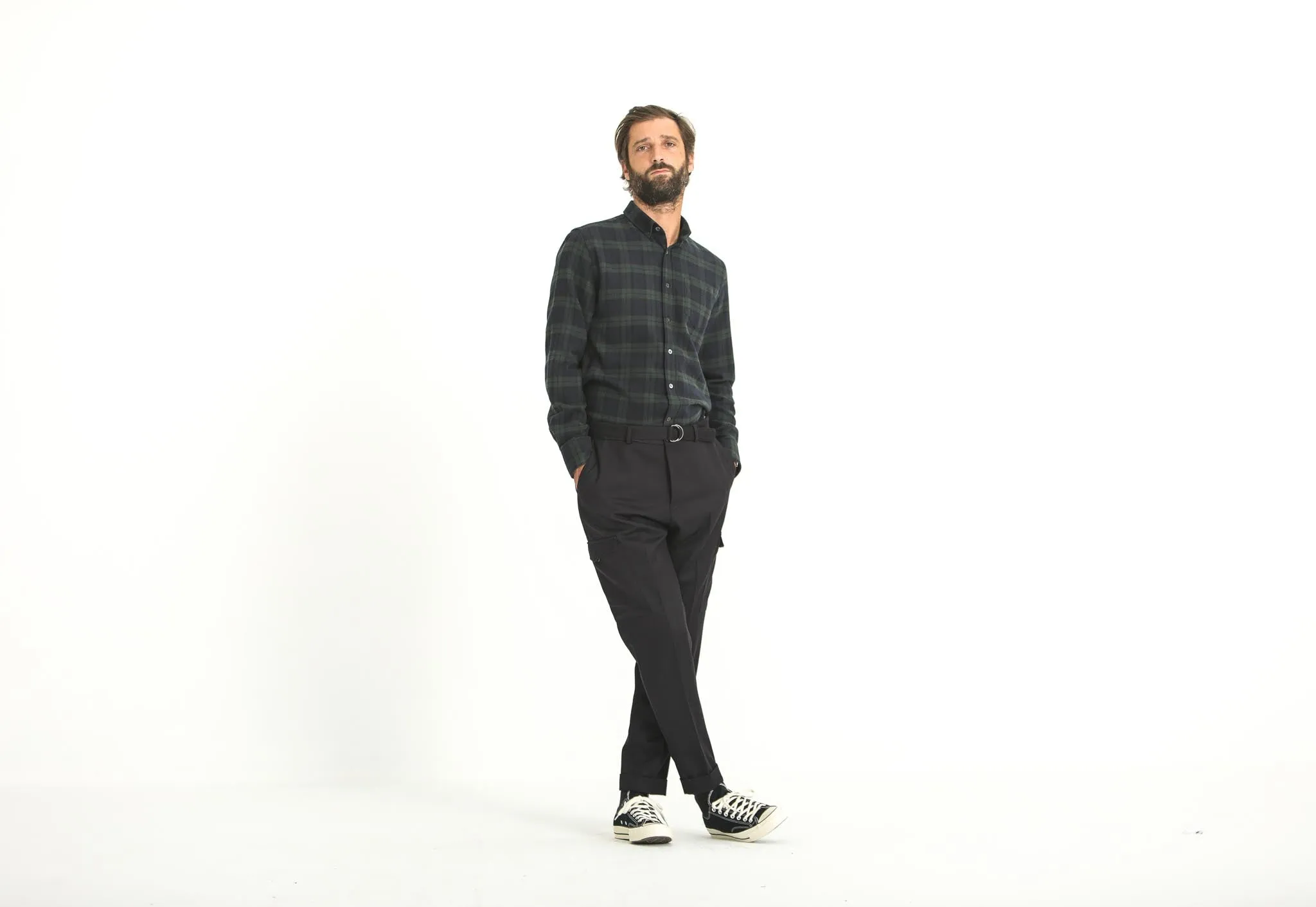 Chemise Flanelle Blackwatch - Retro Fit sold by Drapeau noir product image thumbnail 5