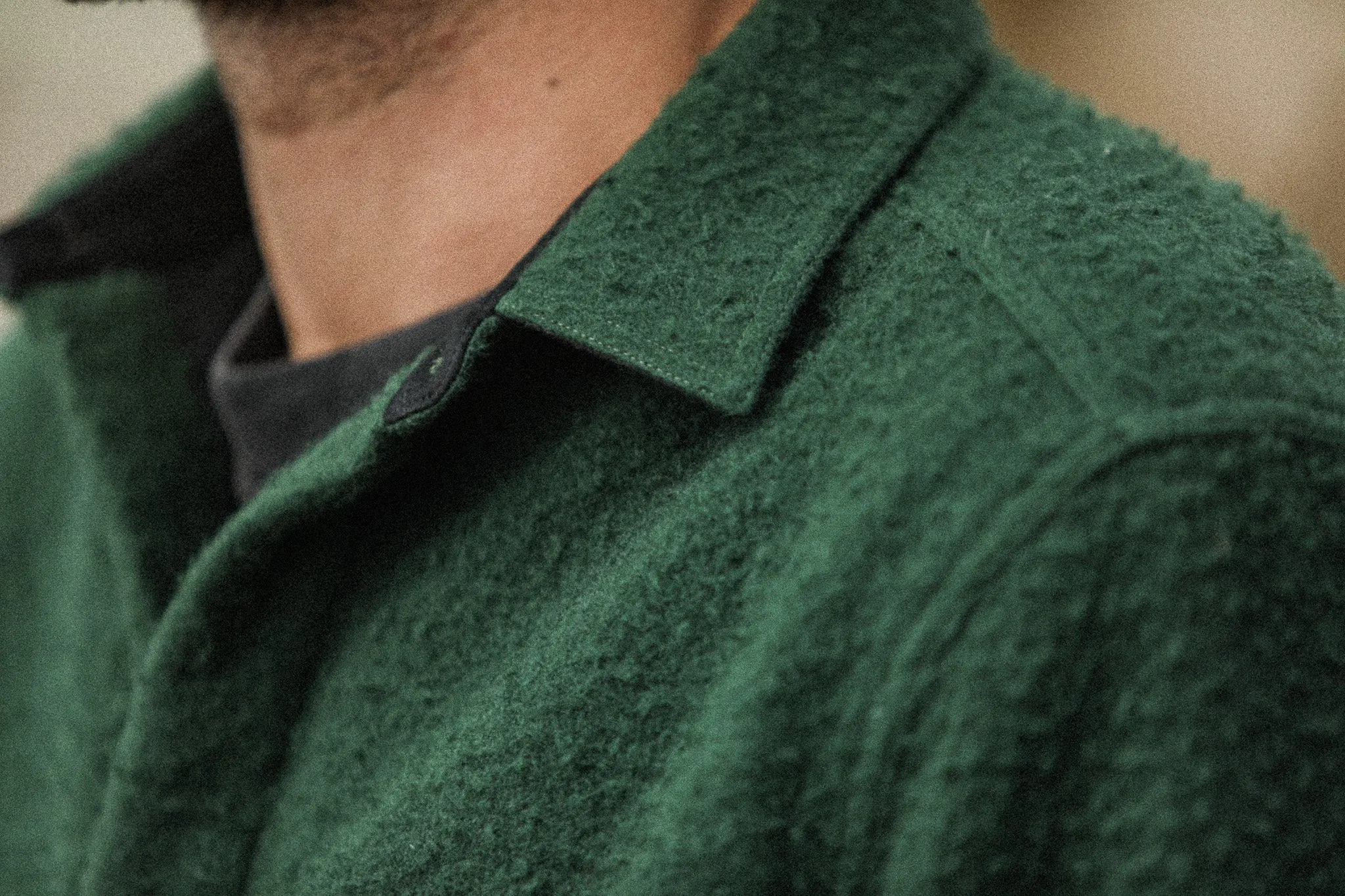 Surchemise Laine Casentino Vert Forêt sold by Drapeau noir product image thumbnail 5