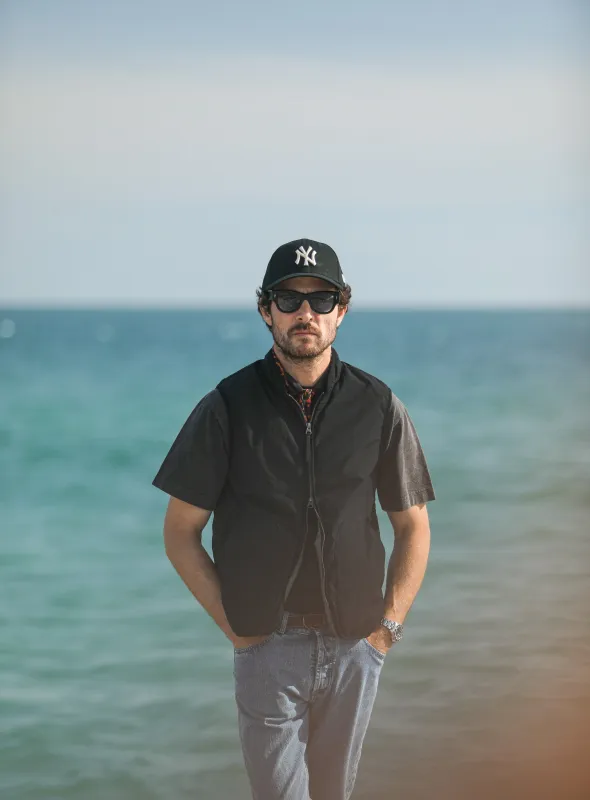 Gilet Technique Matelassé Primaloft®️ Noir made by Drapeau noir
