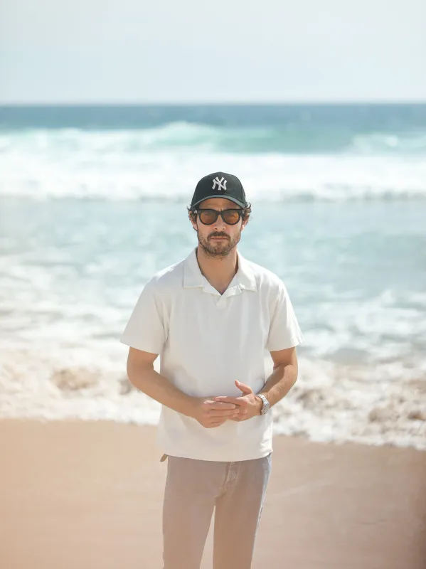 Polo Confort Cream made by Drapeau noir