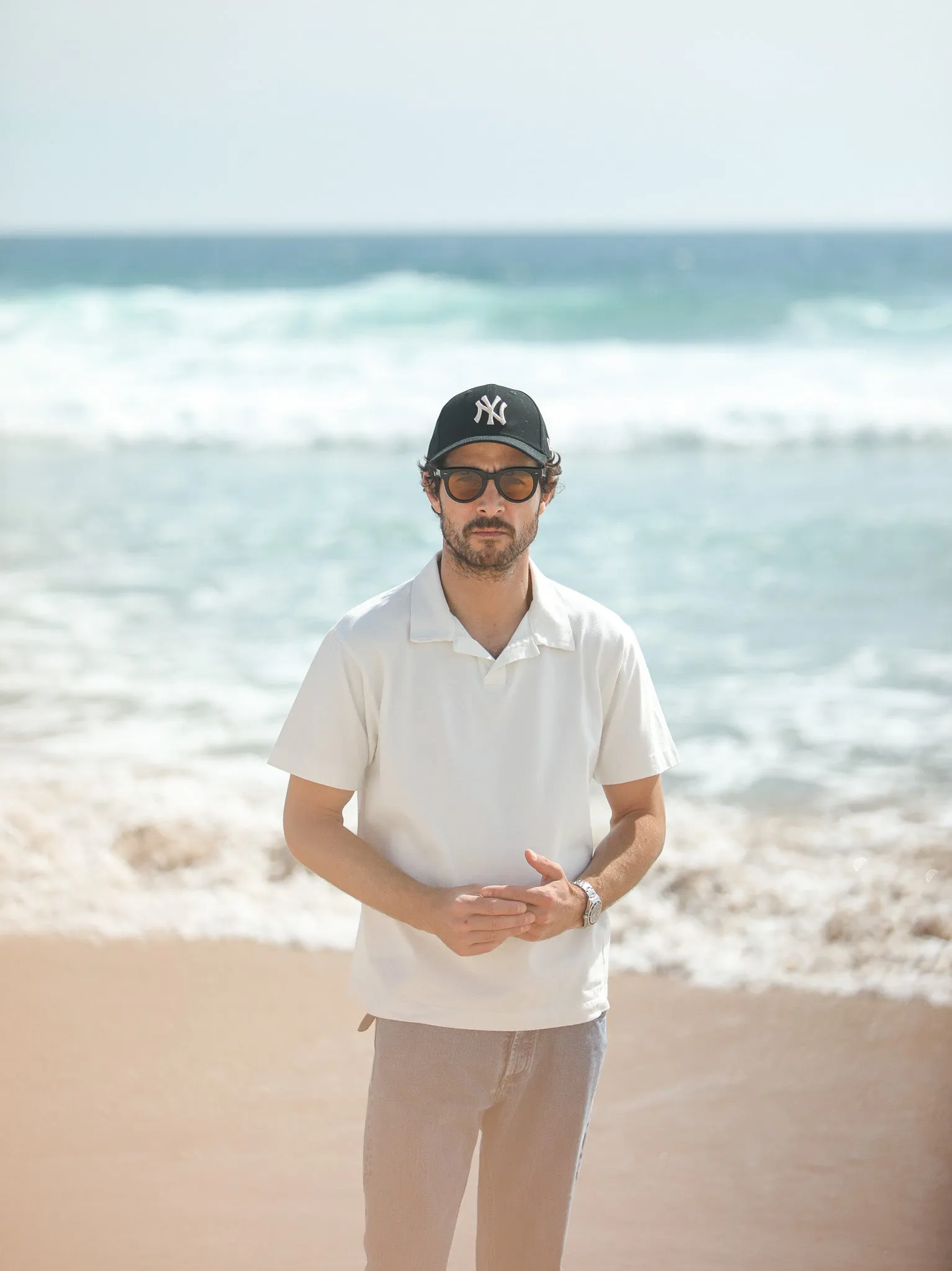 Polo Confort Cream sold by Drapeau noir