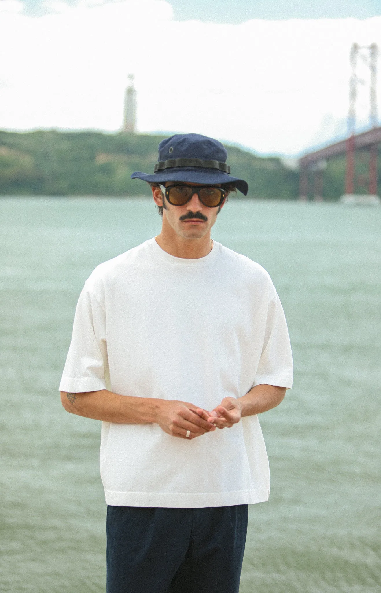Tee-Shirt Oversize Crème sold by Drapeau noir product image thumbnail 2