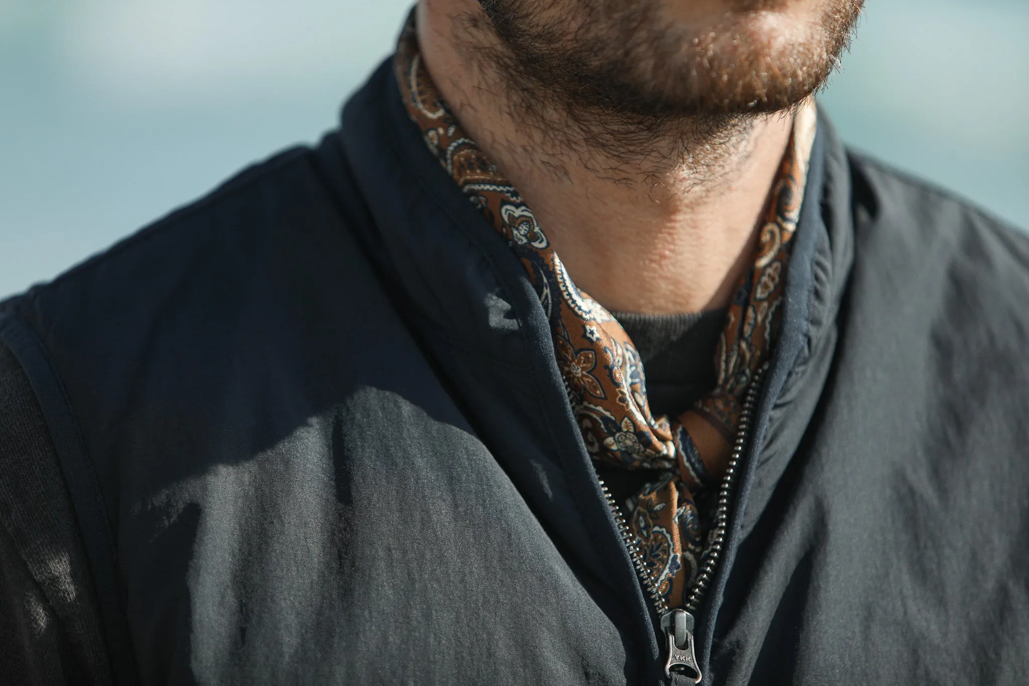 Gilet Technique Matelassé Primaloft®️ Navy sold by Drapeau noir product image thumbnail 5