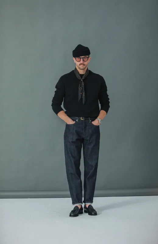 Jean Selvedge Japonais Brut - Athletic Fit made by Drapeau noir