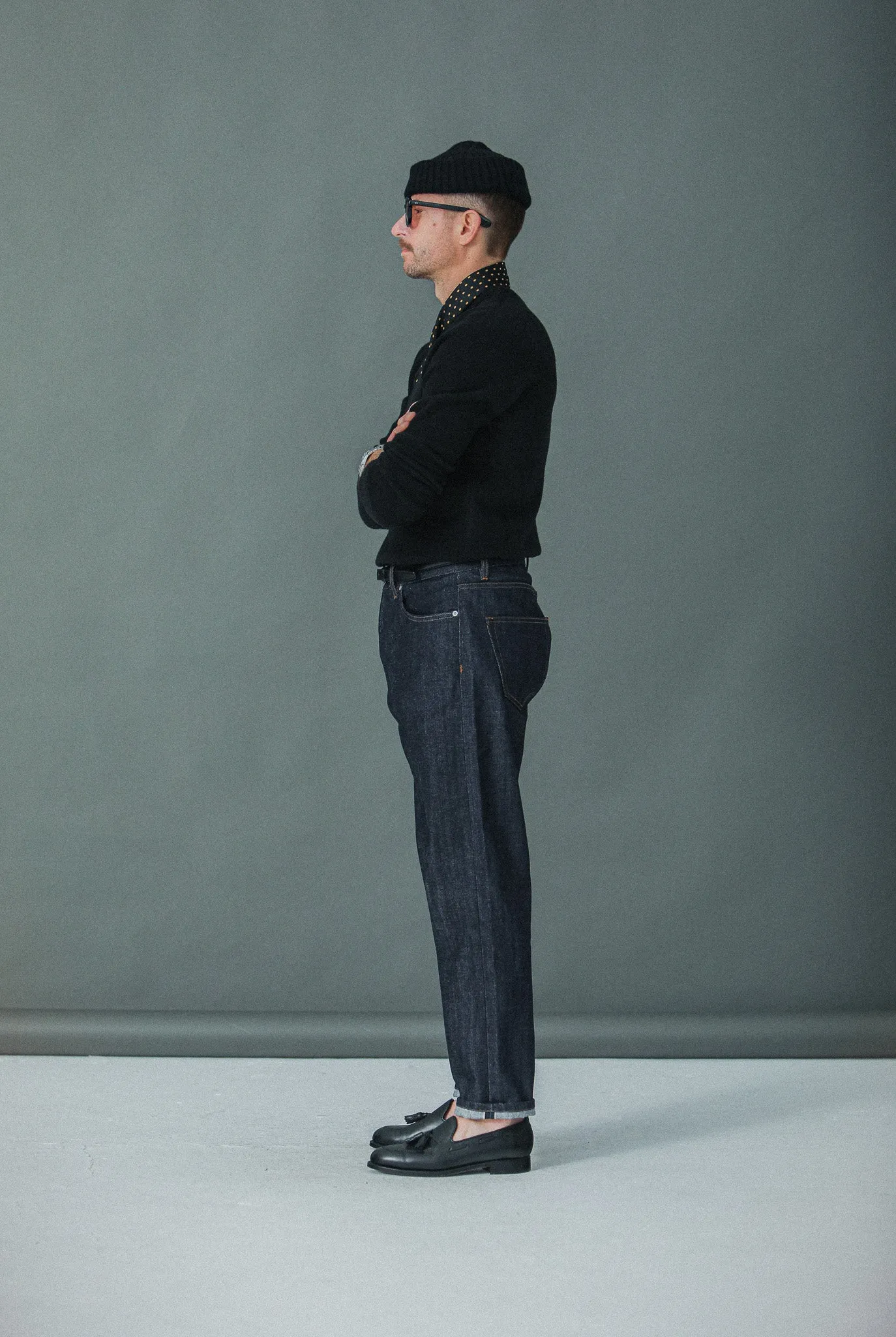 Jean Selvedge Japonais Brut - Athletic Fit sold by Drapeau noir product image thumbnail 2