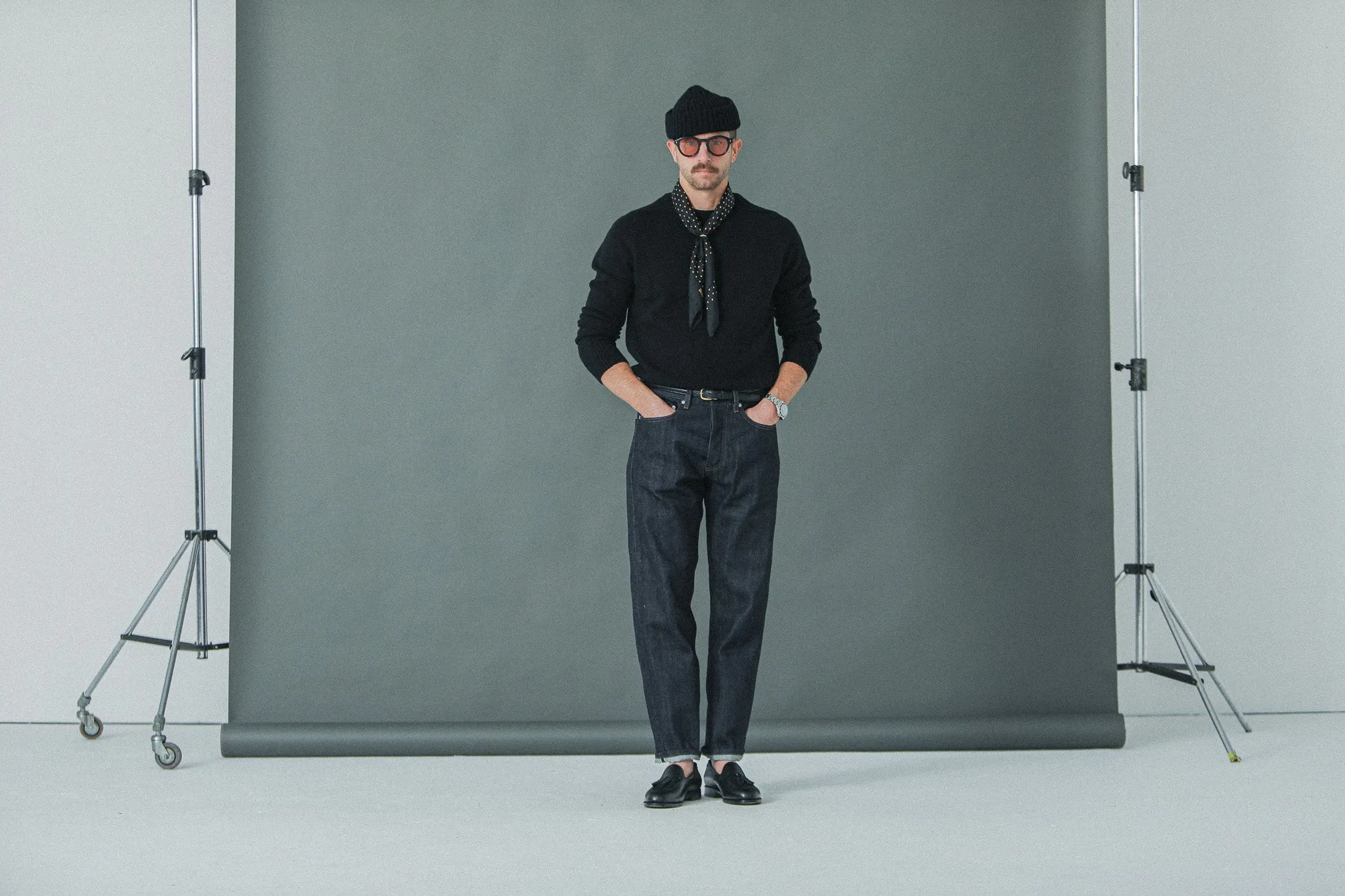 Jean Selvedge Japonais Brut - Athletic Fit sold by Drapeau noir product image thumbnail 3