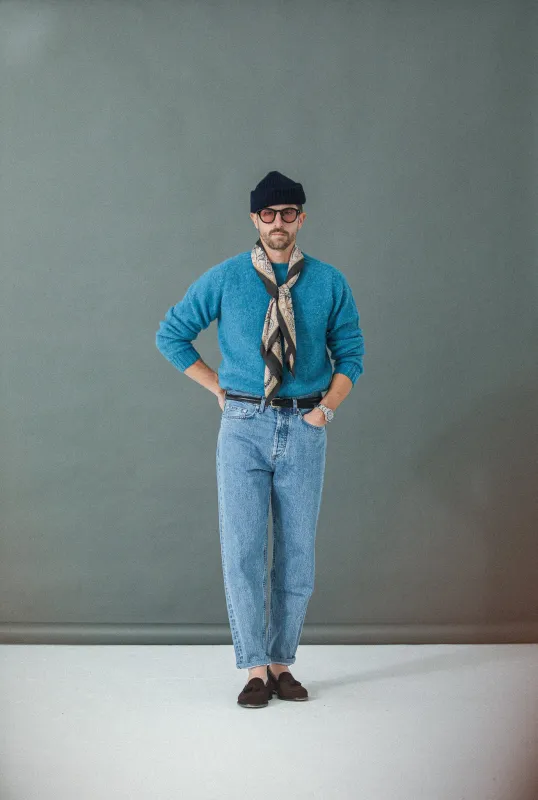 Jean Selvedge blue bleach -  Confort Fit made by Drapeau noir