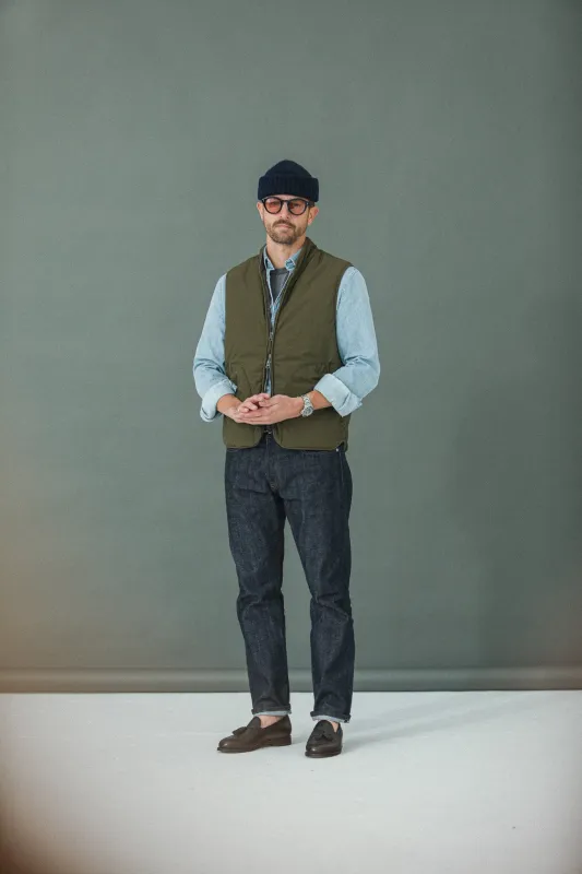 Gilet Technique Matelassé Primaloft®️ Khaki made by Drapeau noir