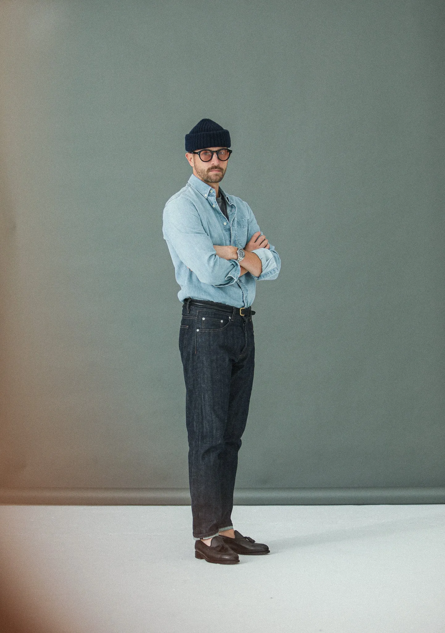 Jean Selvedge Brut Rinse - Tapered Fit sold by Drapeau noir product image thumbnail 2