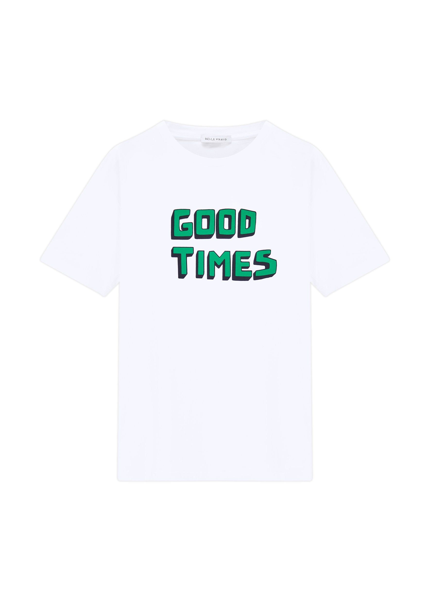 Good Times T-Shirt sold by Bella Freud