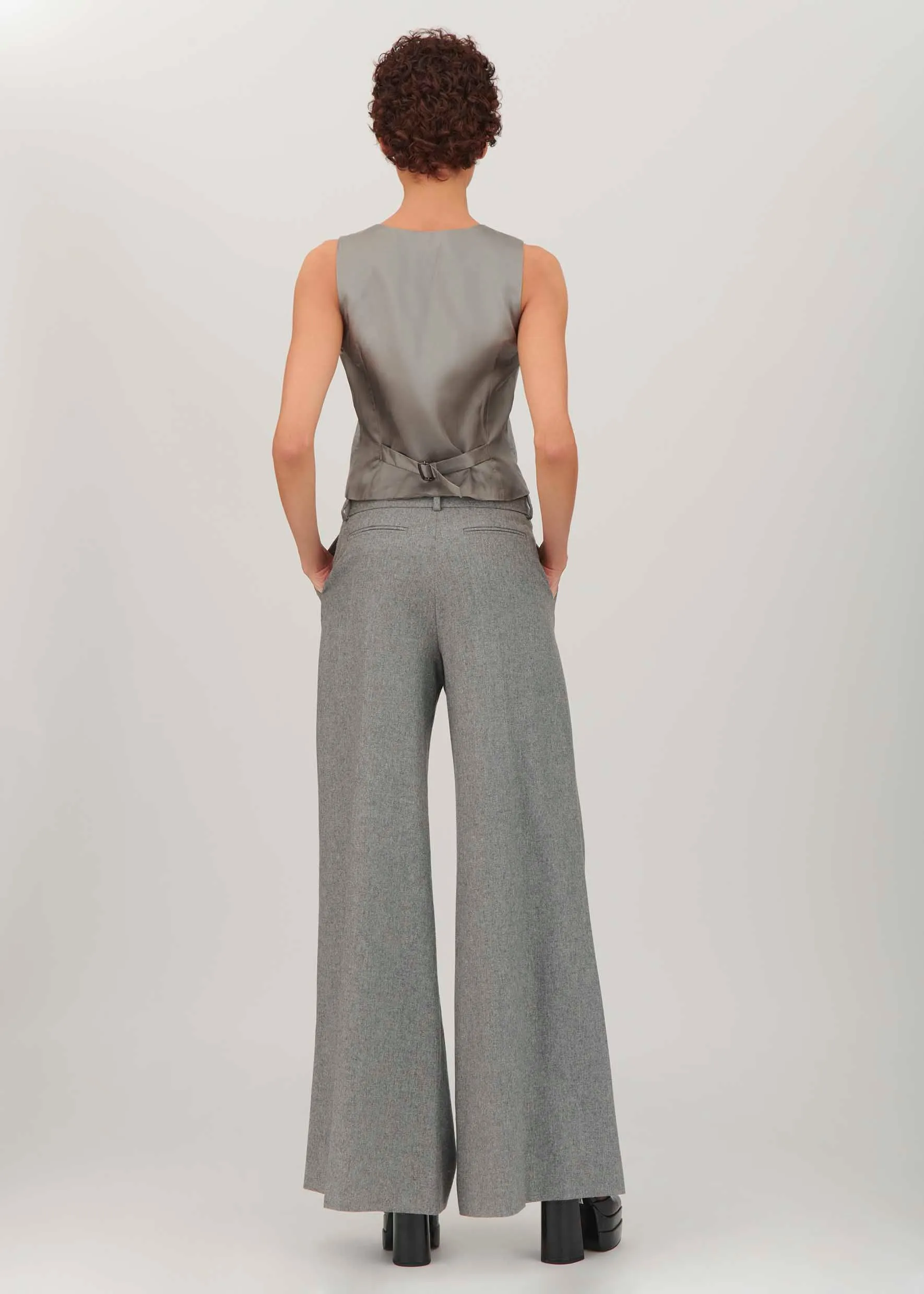 Flannel Bowie Trouser sold by Bella Freud product image thumbnail 4