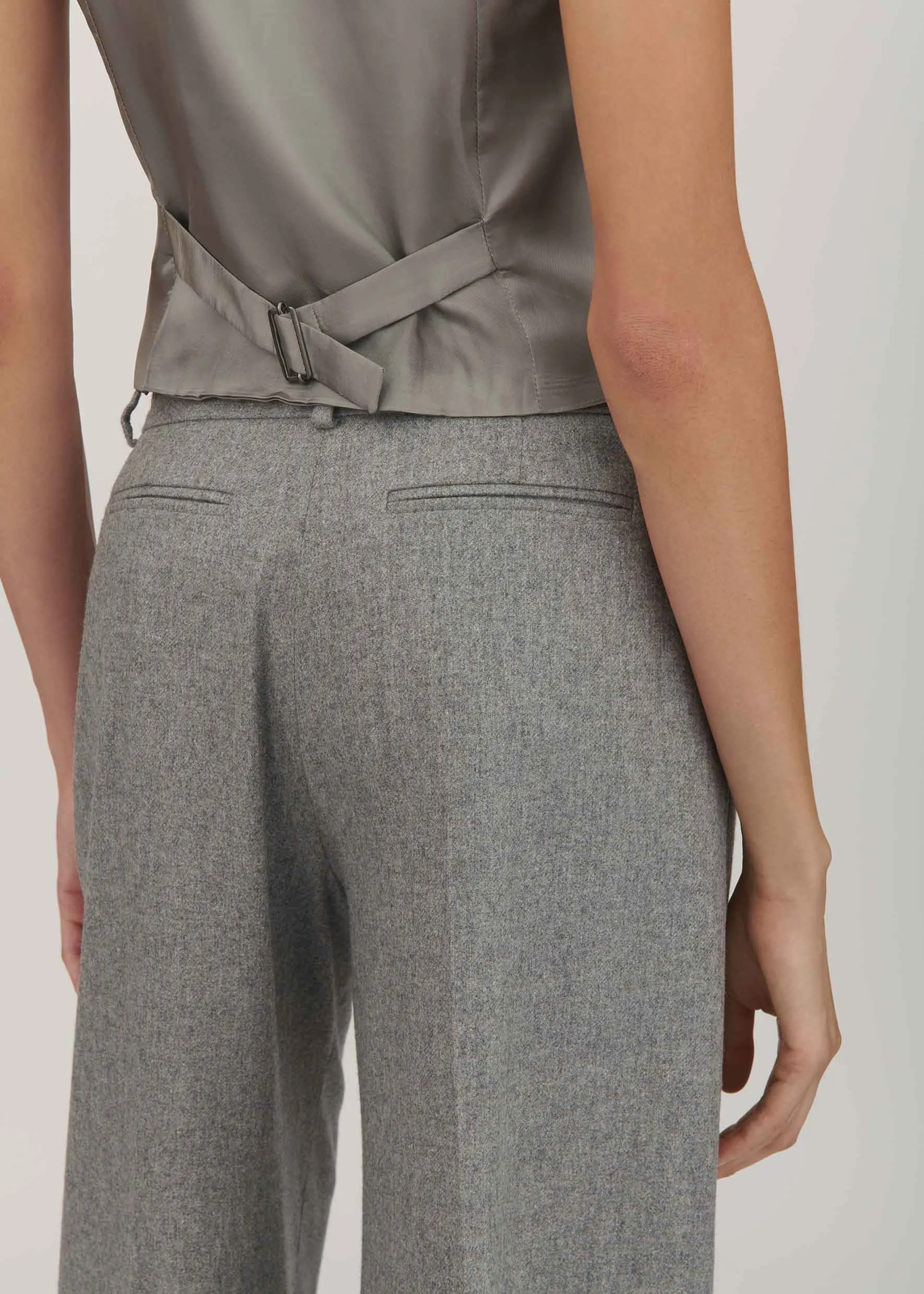 Flannel Bowie Trouser sold by Bella Freud product image thumbnail 5