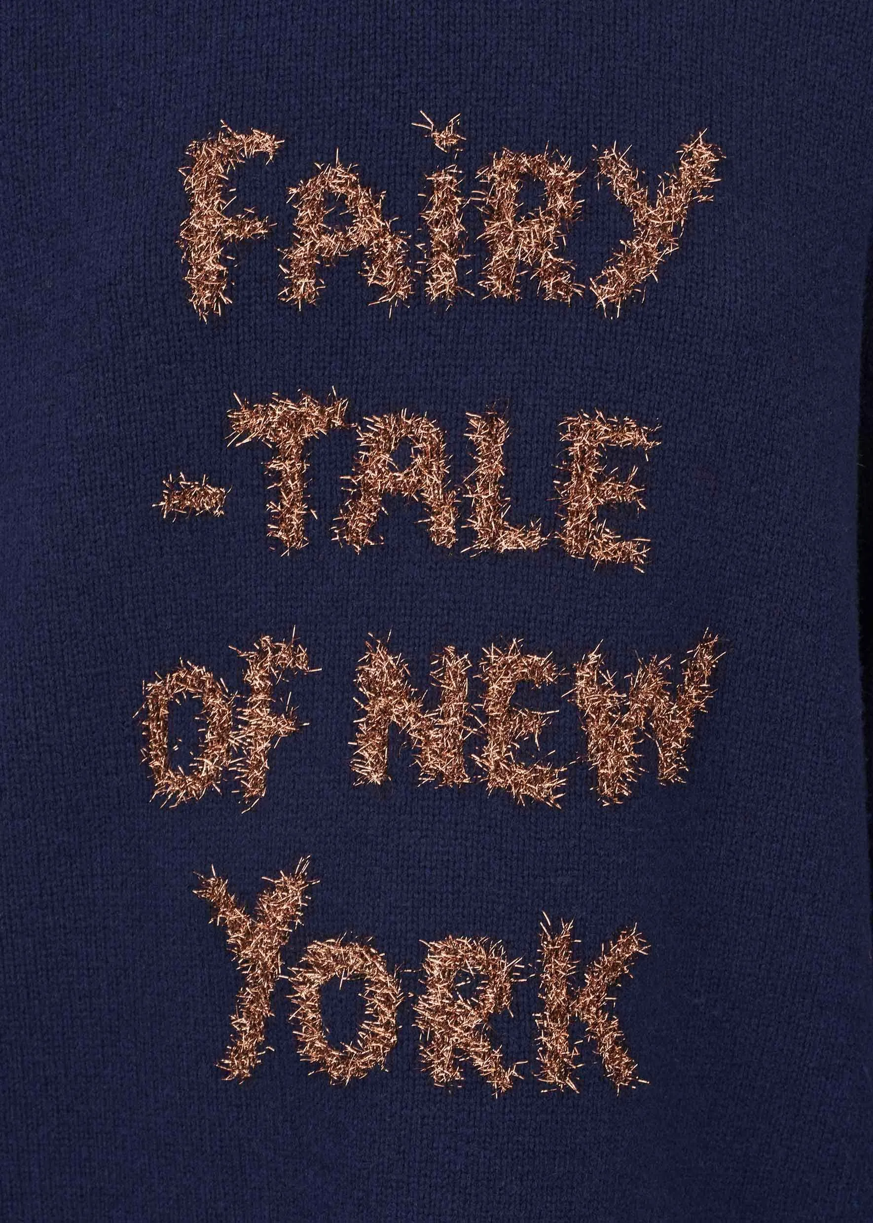 Tinsel Fairytale Of New York Oversized Jumper sold by Bella Freud product image thumbnail 3