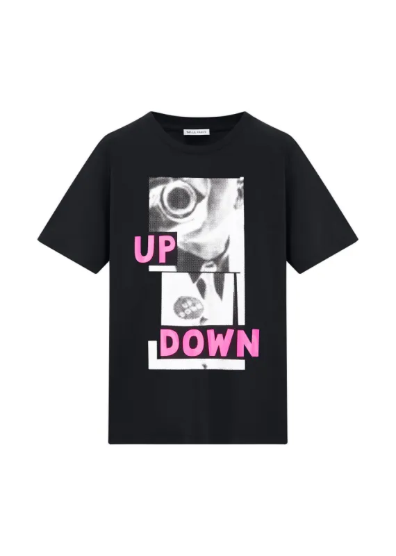 Up Down T-Shirt sold by Bella Freud