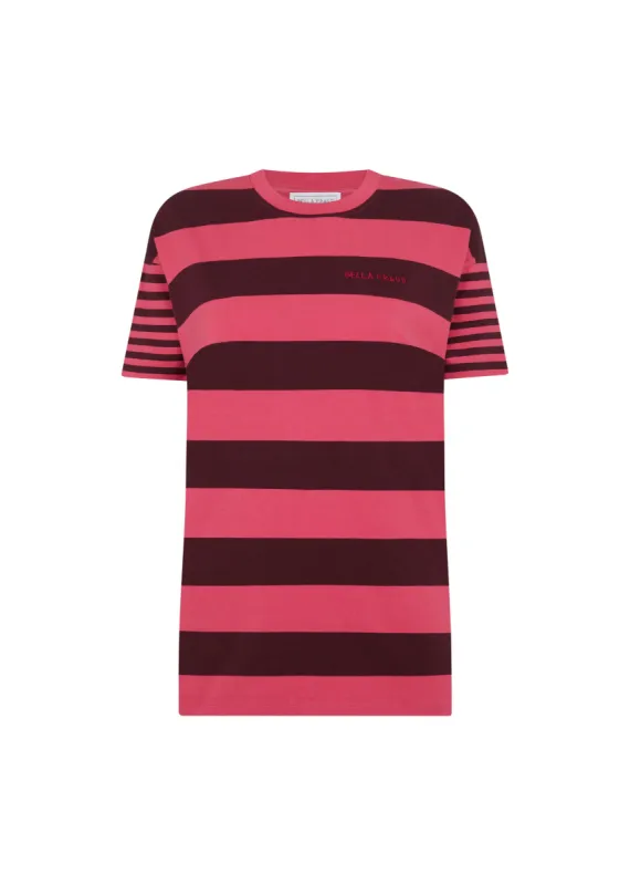 Mixed Stripe T-Shirt sold by Bella Freud