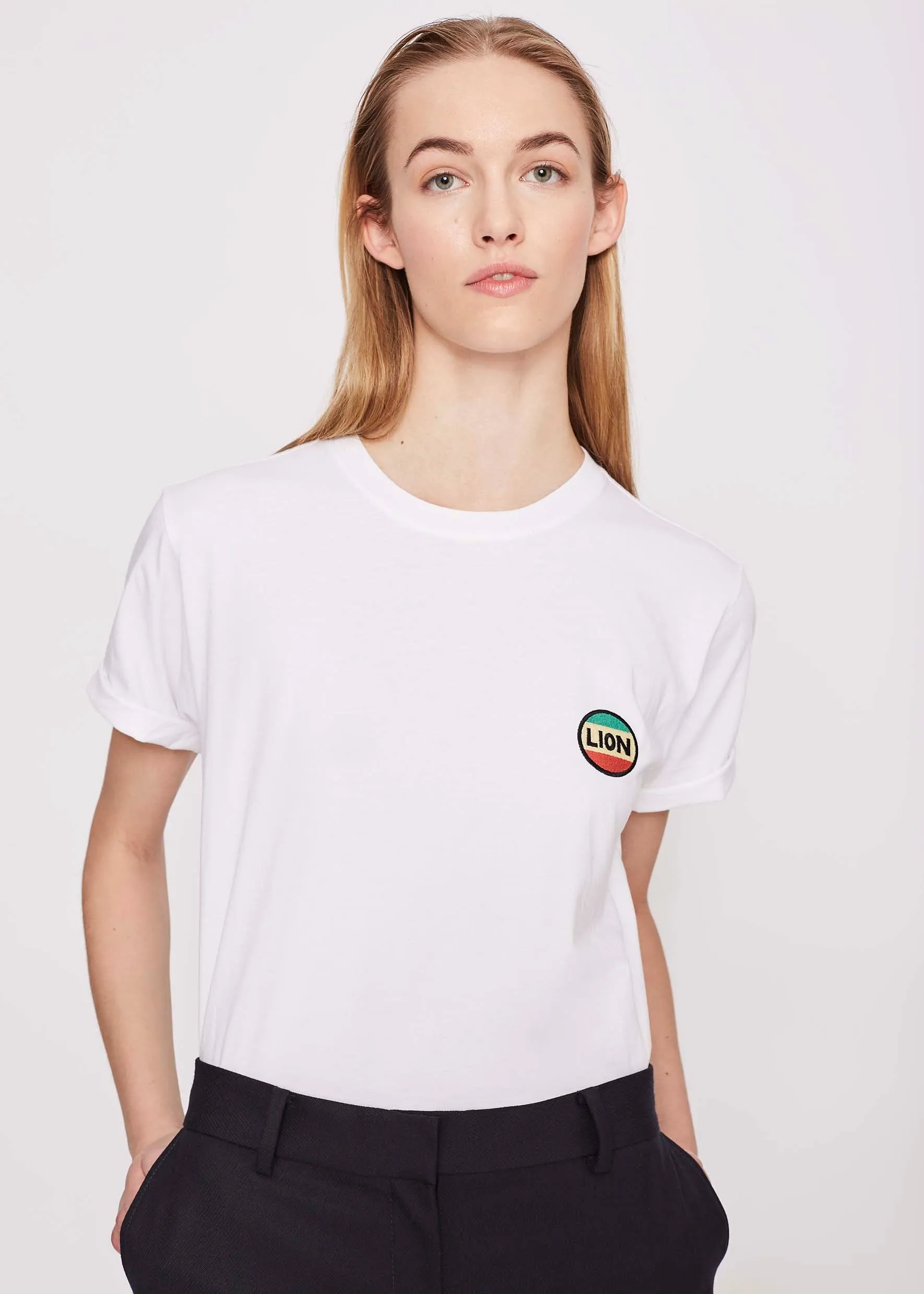 Lion Emblem T-Shirt sold by Bella Freud product image thumbnail 2