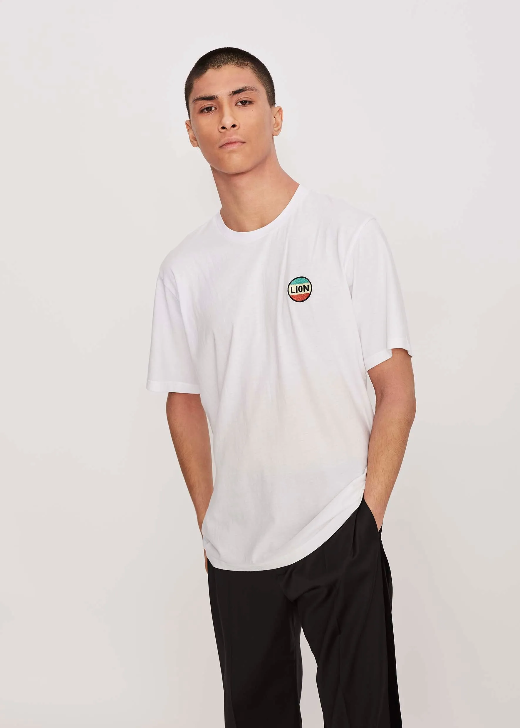 Lion Emblem T-Shirt sold by Bella Freud product image thumbnail 4