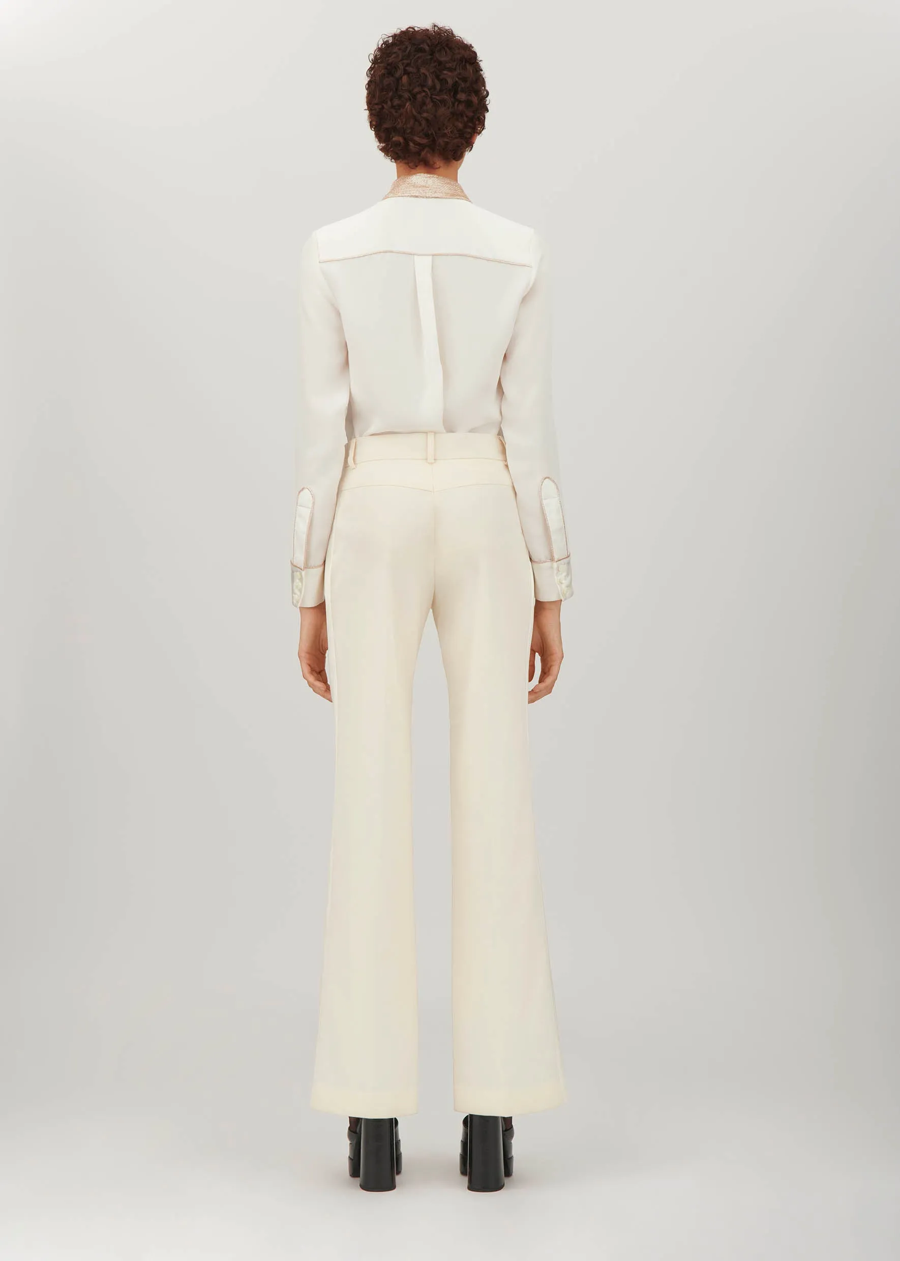 TUX PANEL SLIM KIM TROUSER sold by Bella Freud product image thumbnail 4