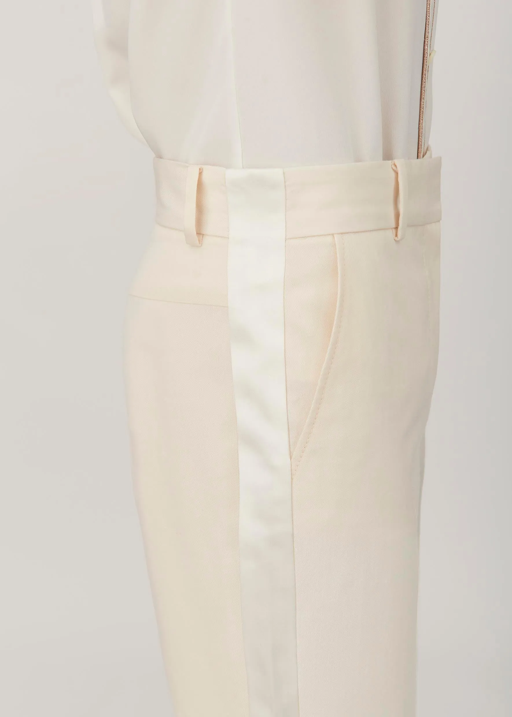 TUX PANEL SLIM KIM TROUSER sold by Bella Freud product image thumbnail 3