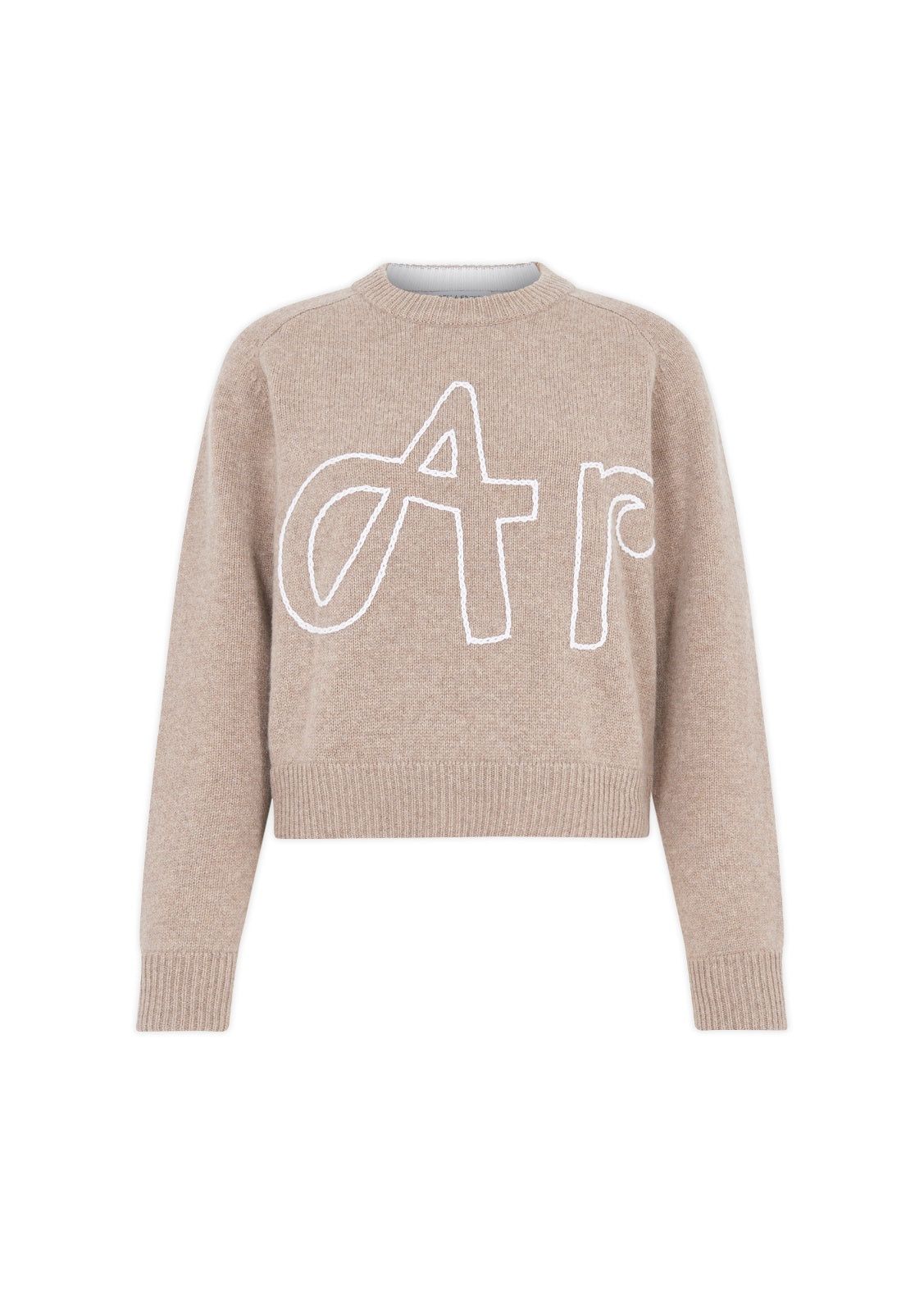 Chunky Chainstitch Art Jumper sold by Bella Freud
