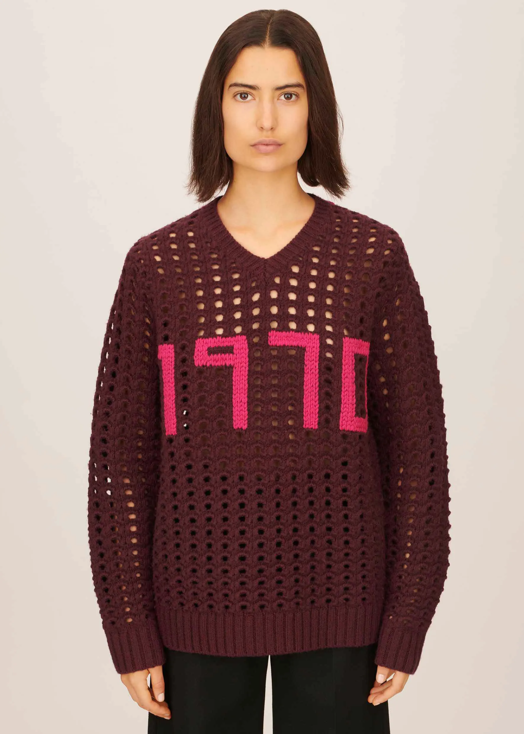 Open Stitch Oversized Jumper sold by Bella Freud product image thumbnail 2