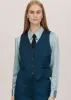 Satin Chrissie Waistcoat sold by Bella Freud