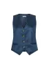 Satin Chrissie Waistcoat sold by Bella Freud